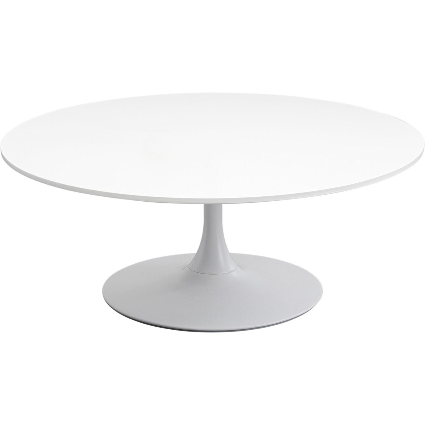 Стол кофейный Schickeria White Ø110 см от KARE Design
