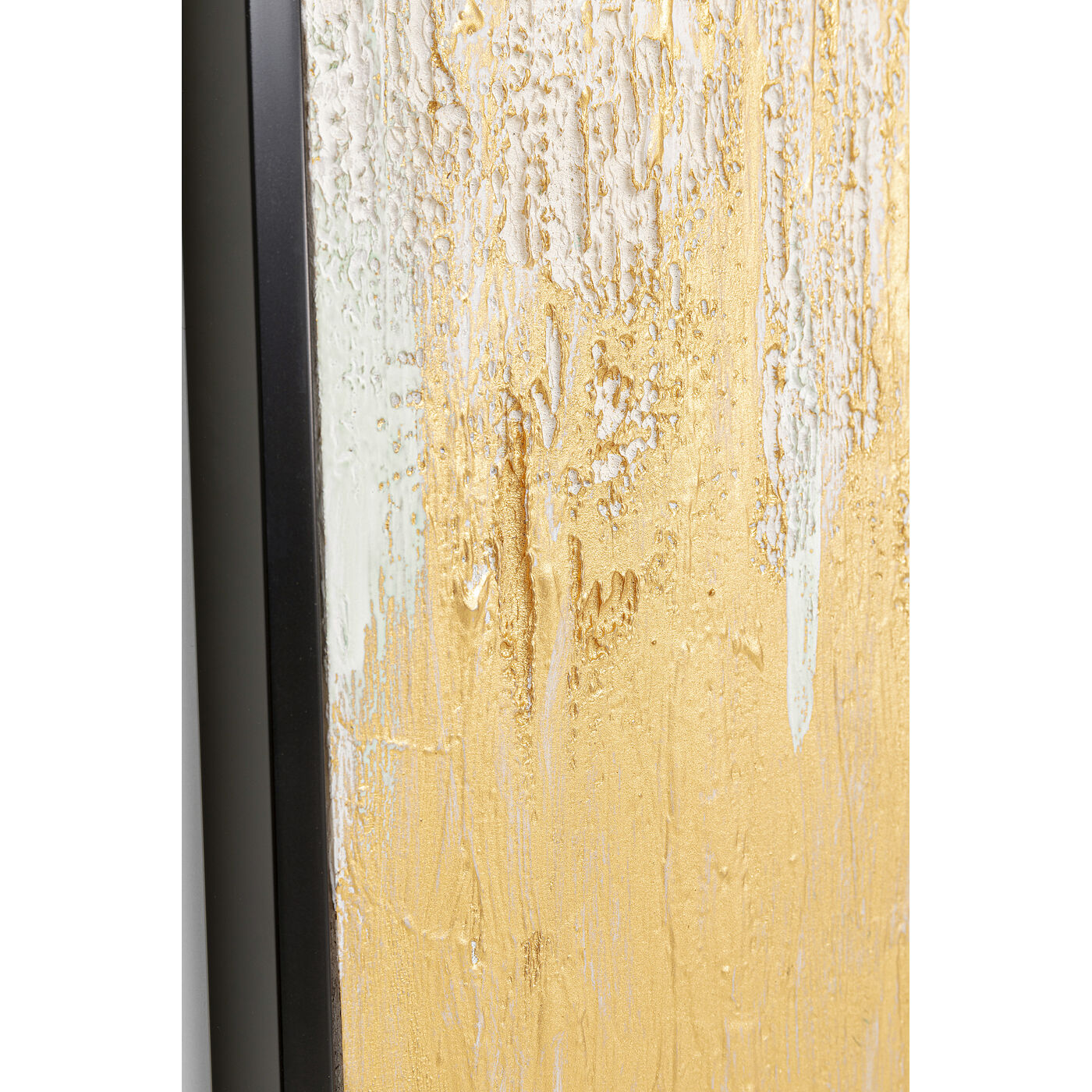 Картина в раме Abstract White «Абстракция» 80x120 см, Белый от KARE Design
