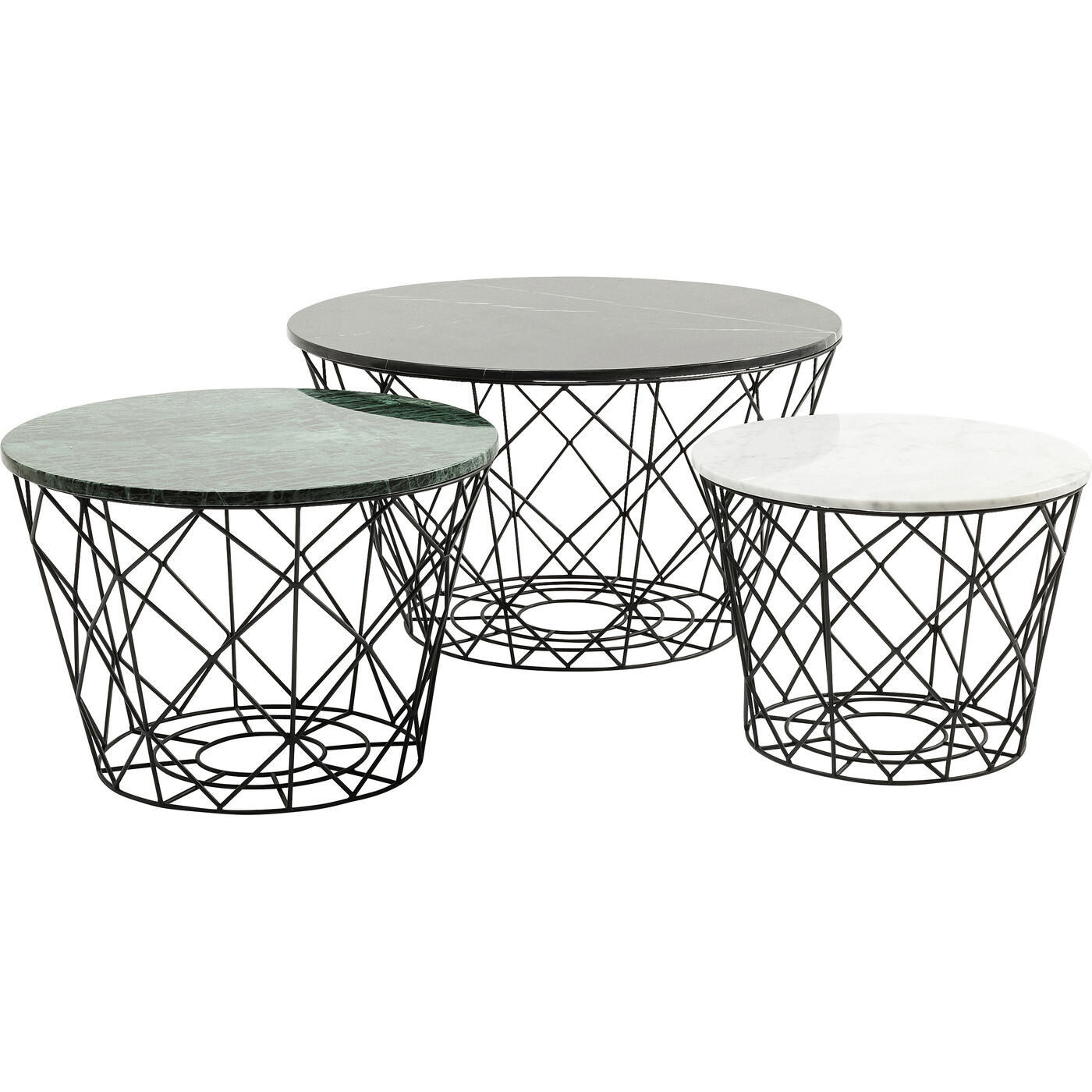 Стол кофейный East Round (3 предмета) от KARE Design