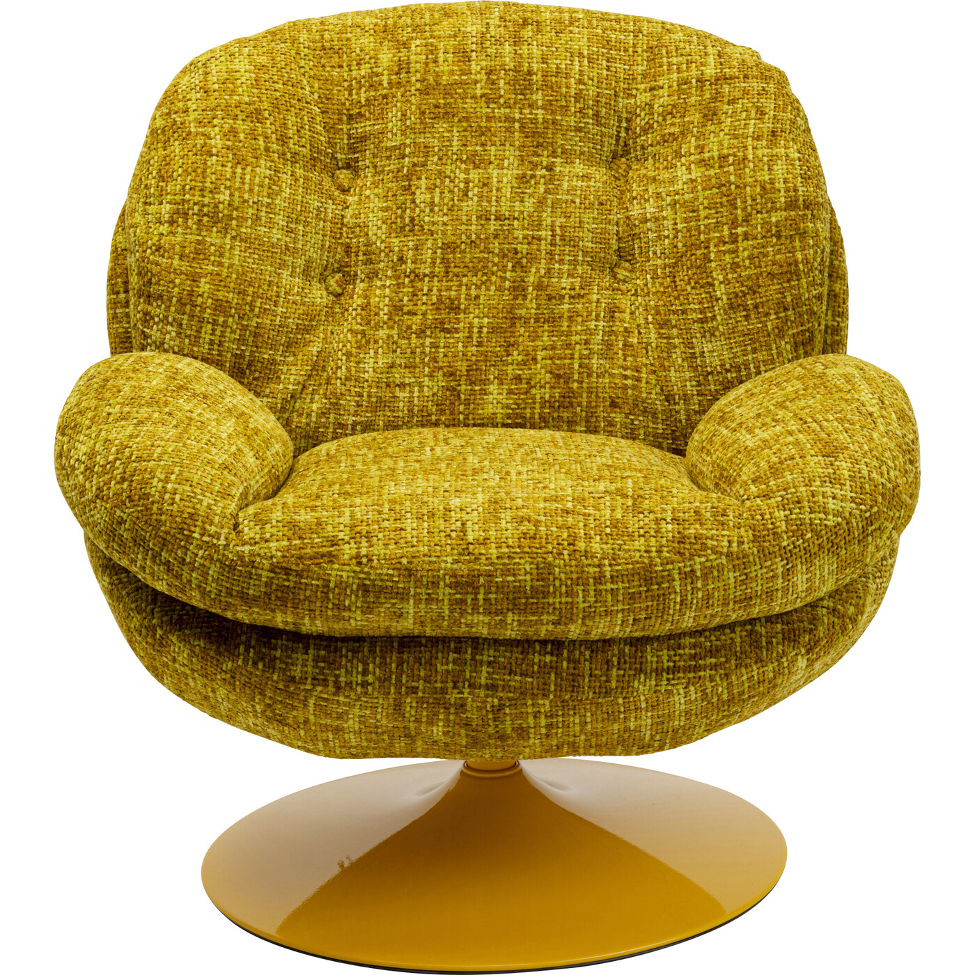 Кресло вращающееся Cosy Yellow от KARE Design
