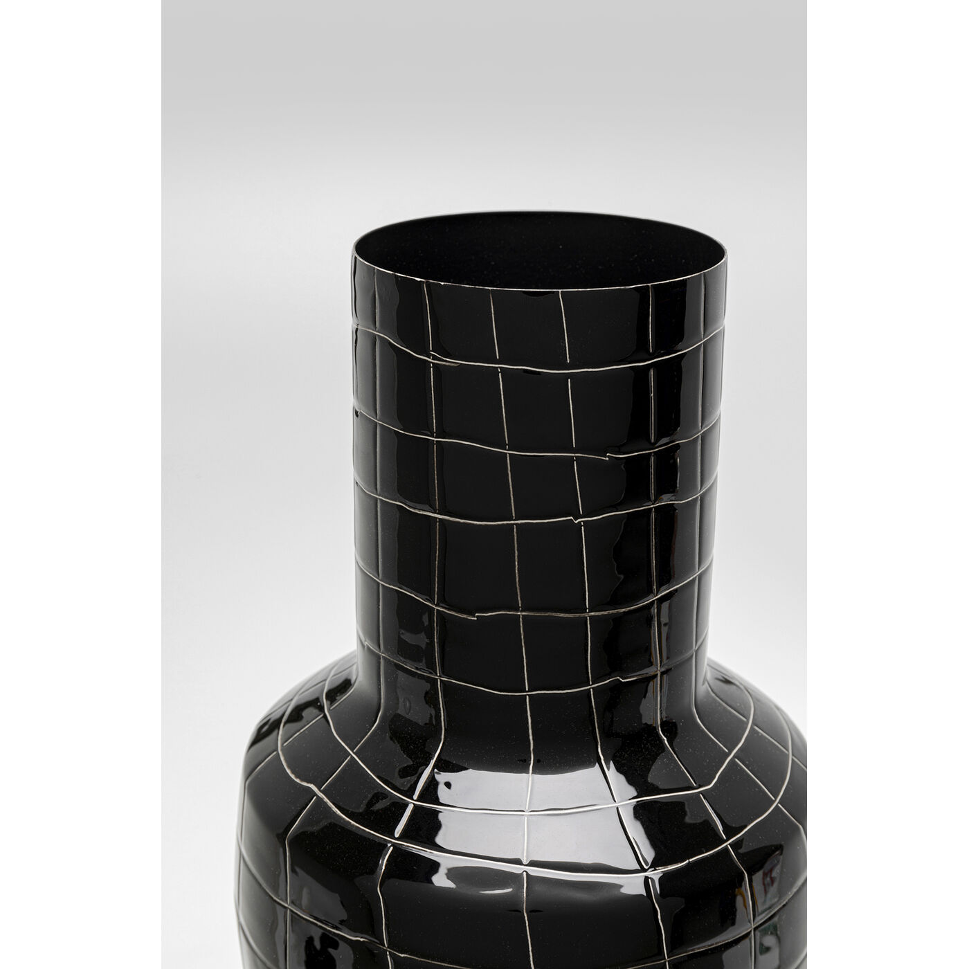 Ваза Black Mesh «Чёрная сетка» 42 см от KARE Design