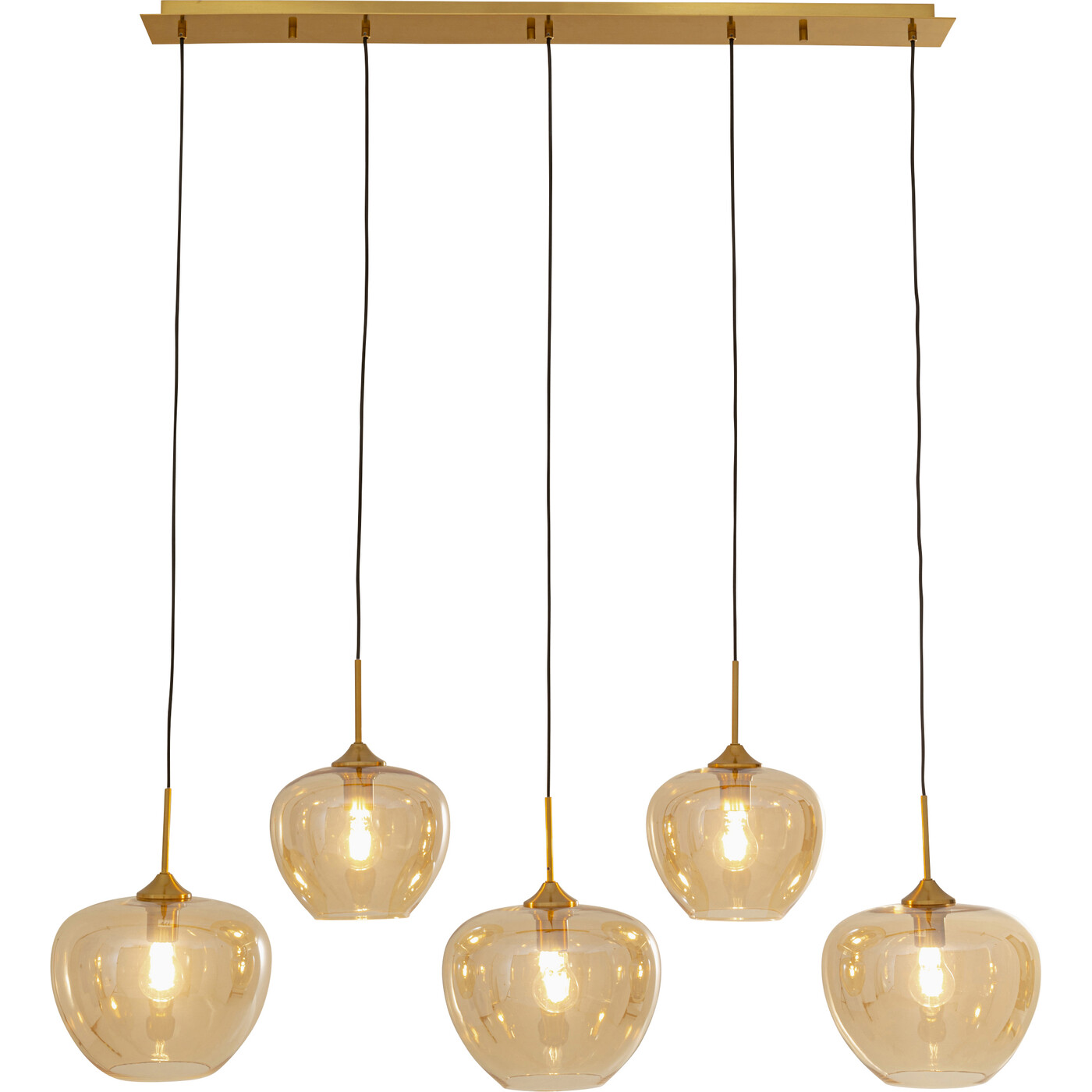 Светильник подвесной Sphere Amber Five 160cm от KARE Design