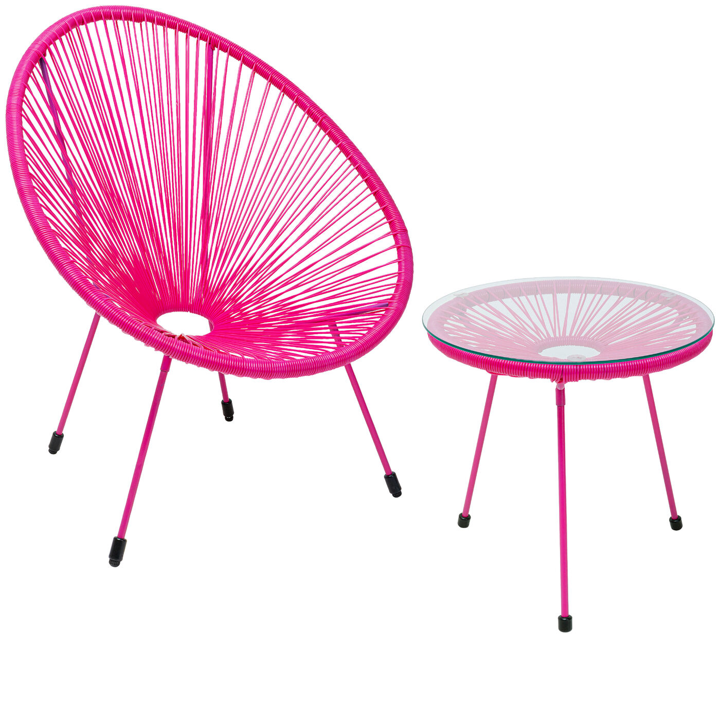 Кресло Acapulco Mono Pink от KARE Design