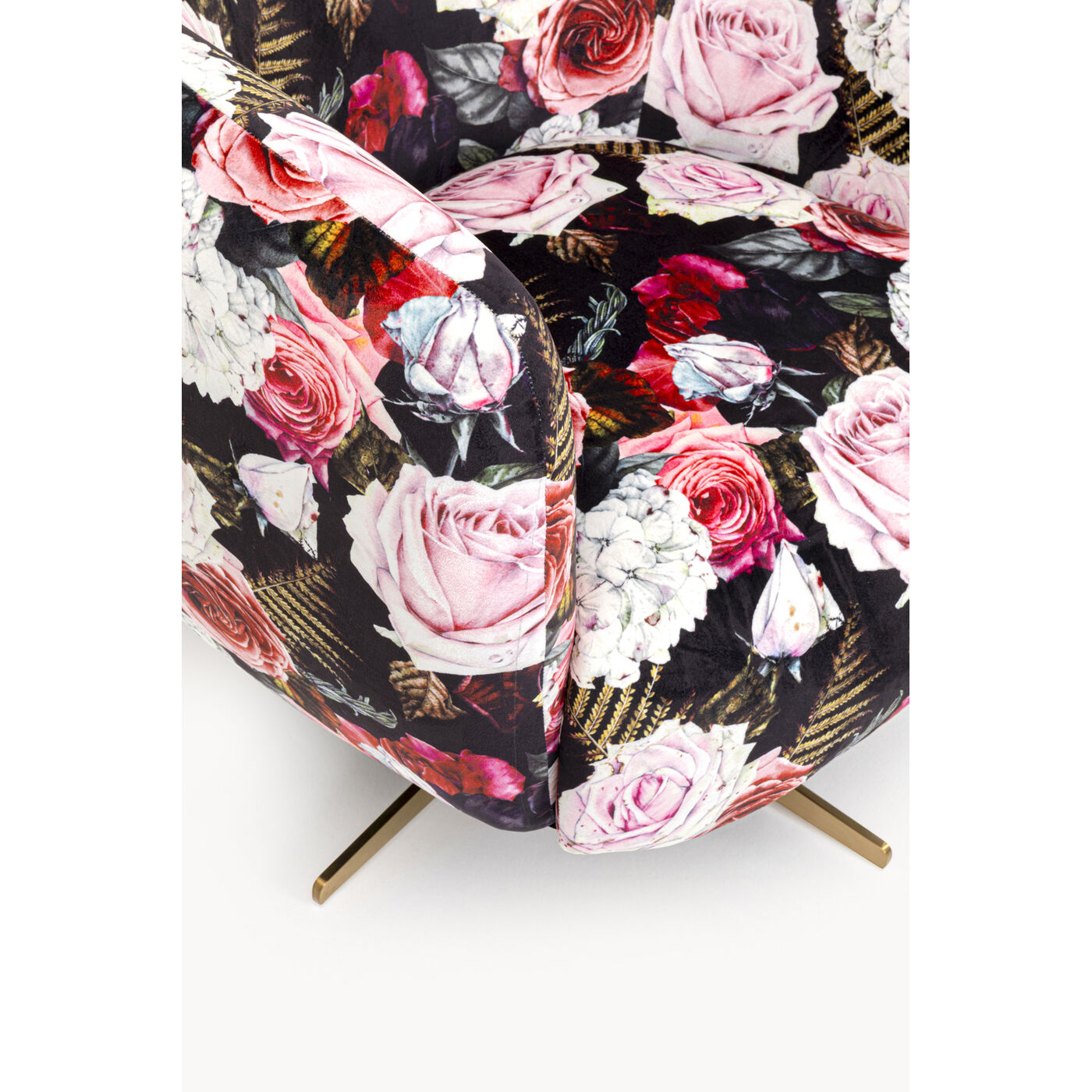 Кресло вращающееся Peony Roses от KARE Design