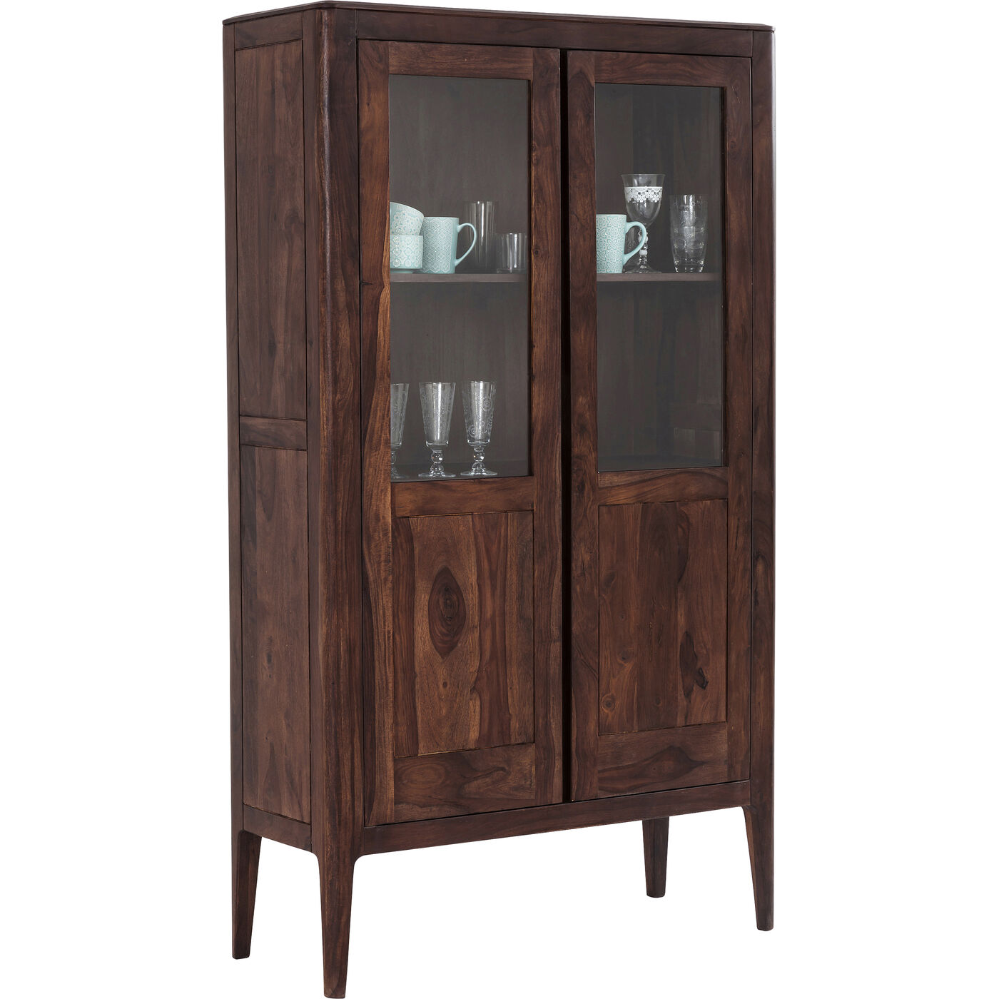 Шкаф-витрина Brooklyn Walnut 2 Doors от KARE Design