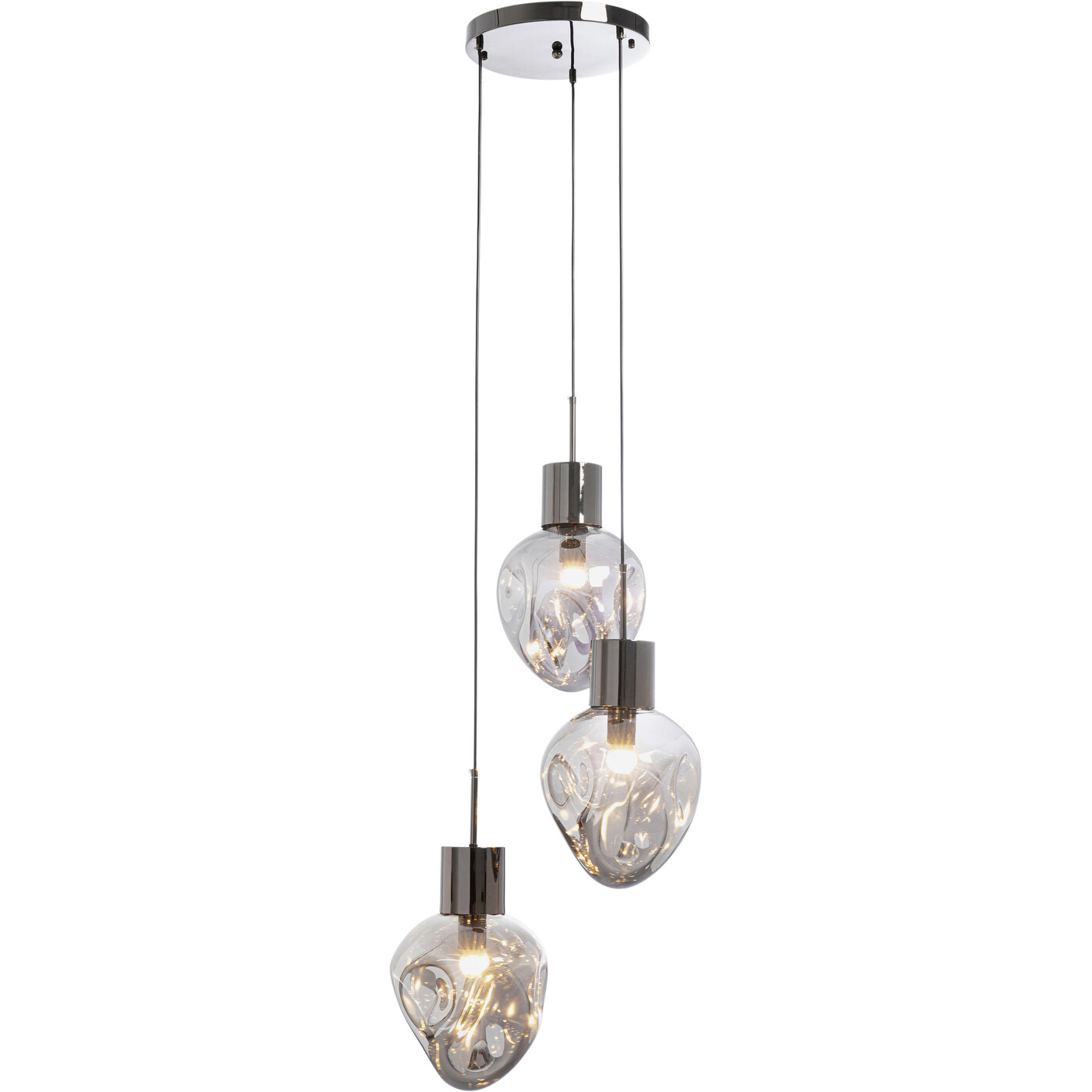 Светильник подвесной Supernova Smoky Tre Ø45 см от KARE Design