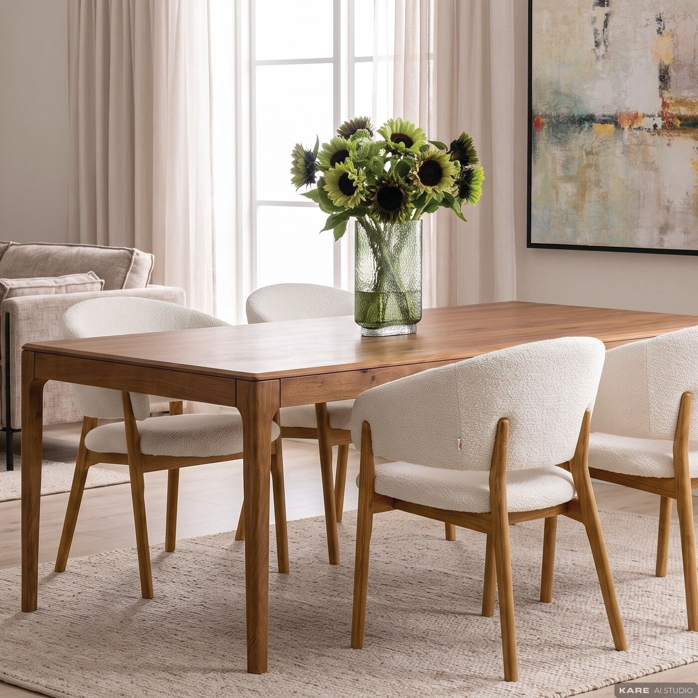 Стол Brooklyn Nature 160x80 см от KARE Design