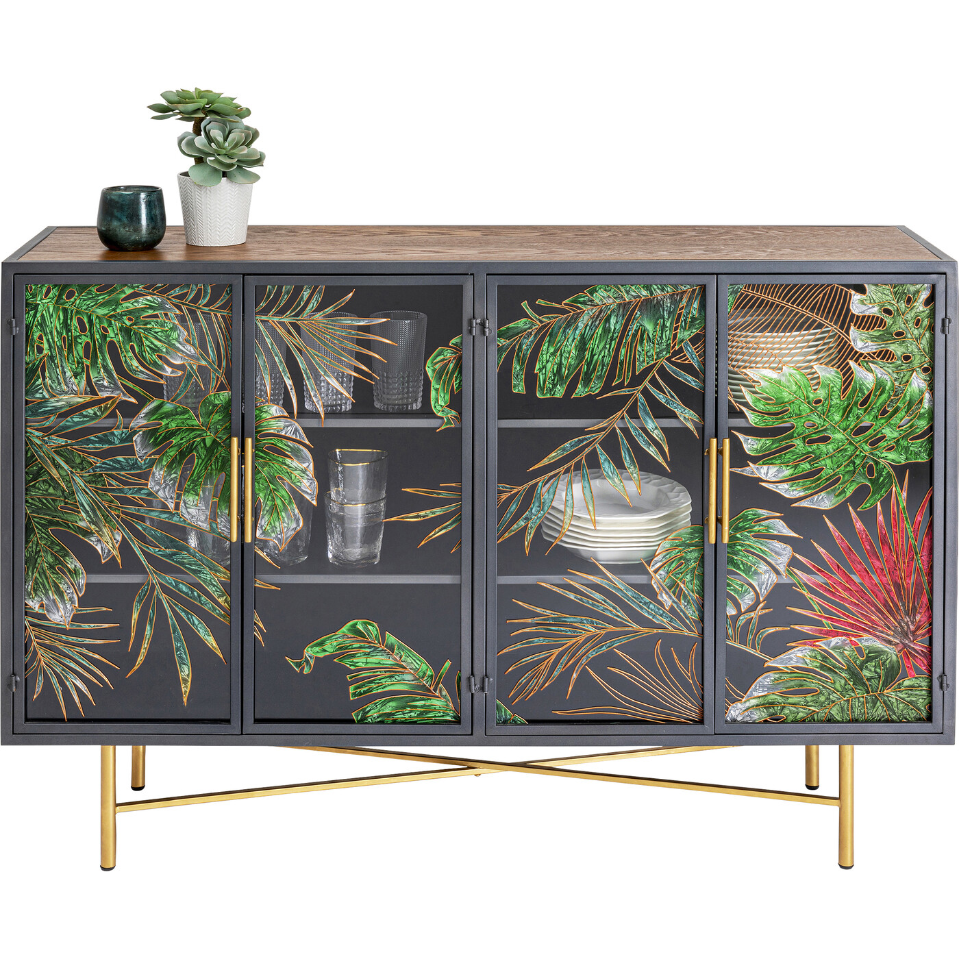 Комод широкий Jungle 135x95 см от KARE Design