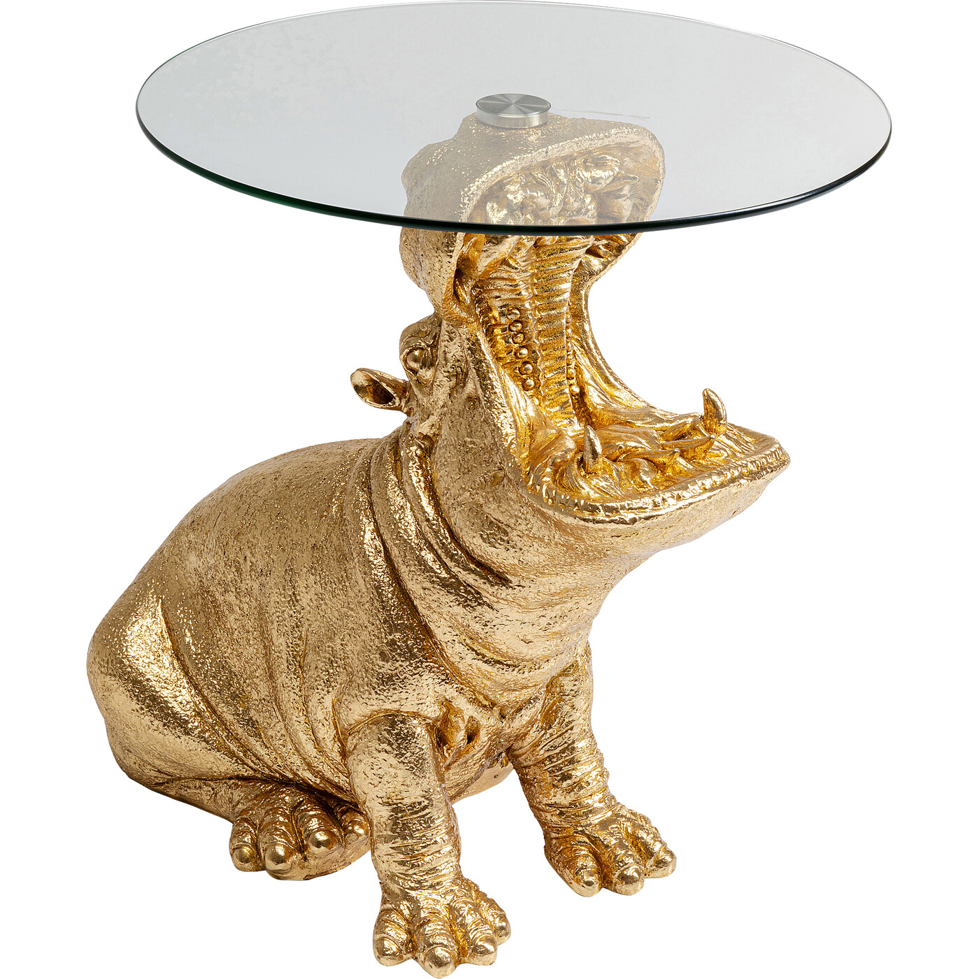 Стол приставной Sitting Rhino "Сидящий носорог" Ø48 см от KARE Design