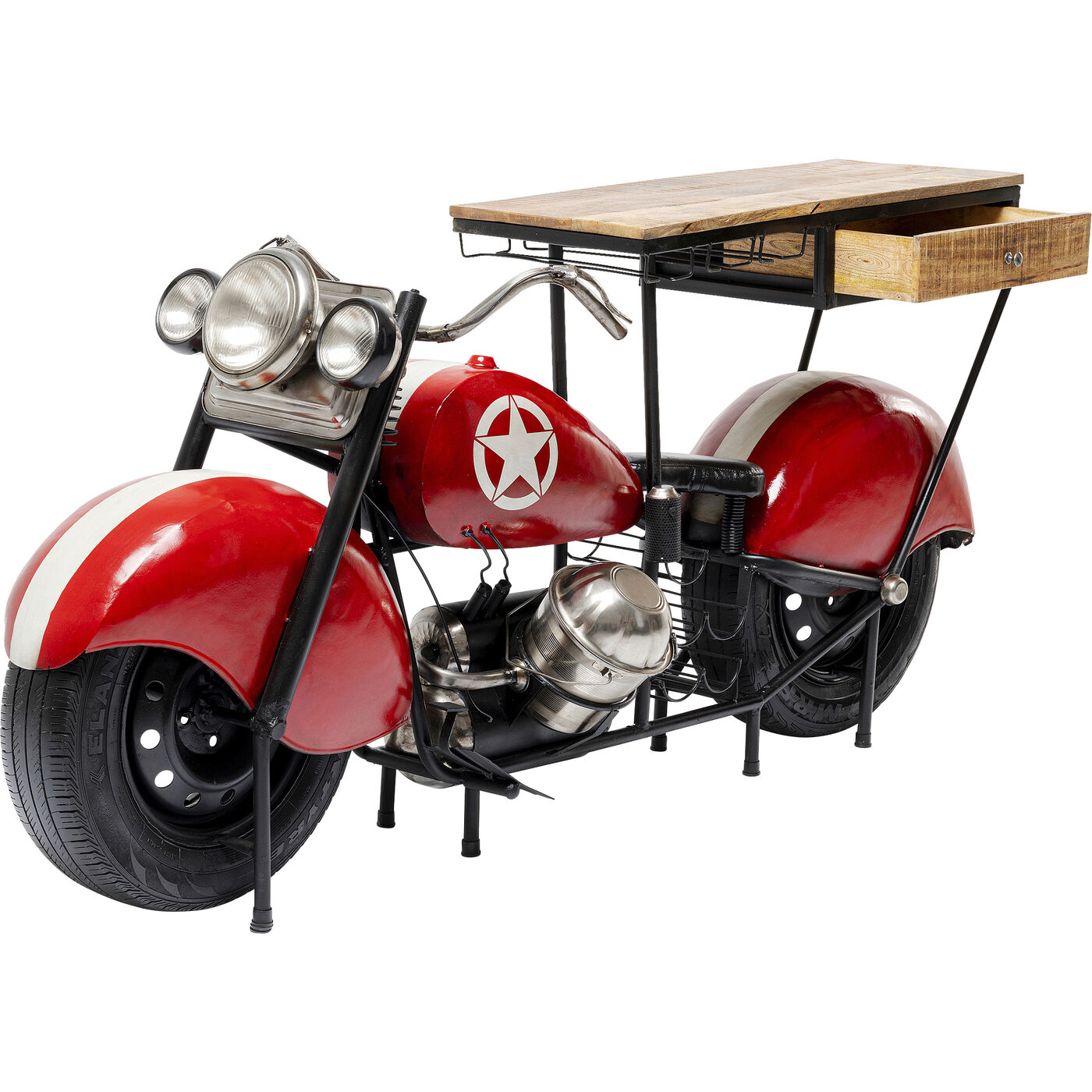 Барный шкаф Motorbike Red от KARE Design