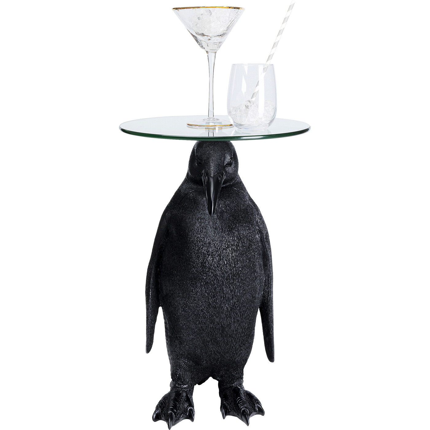 Стол приставной Animal Ms Penguin "Пингвин" Ø32 см от KARE Design
