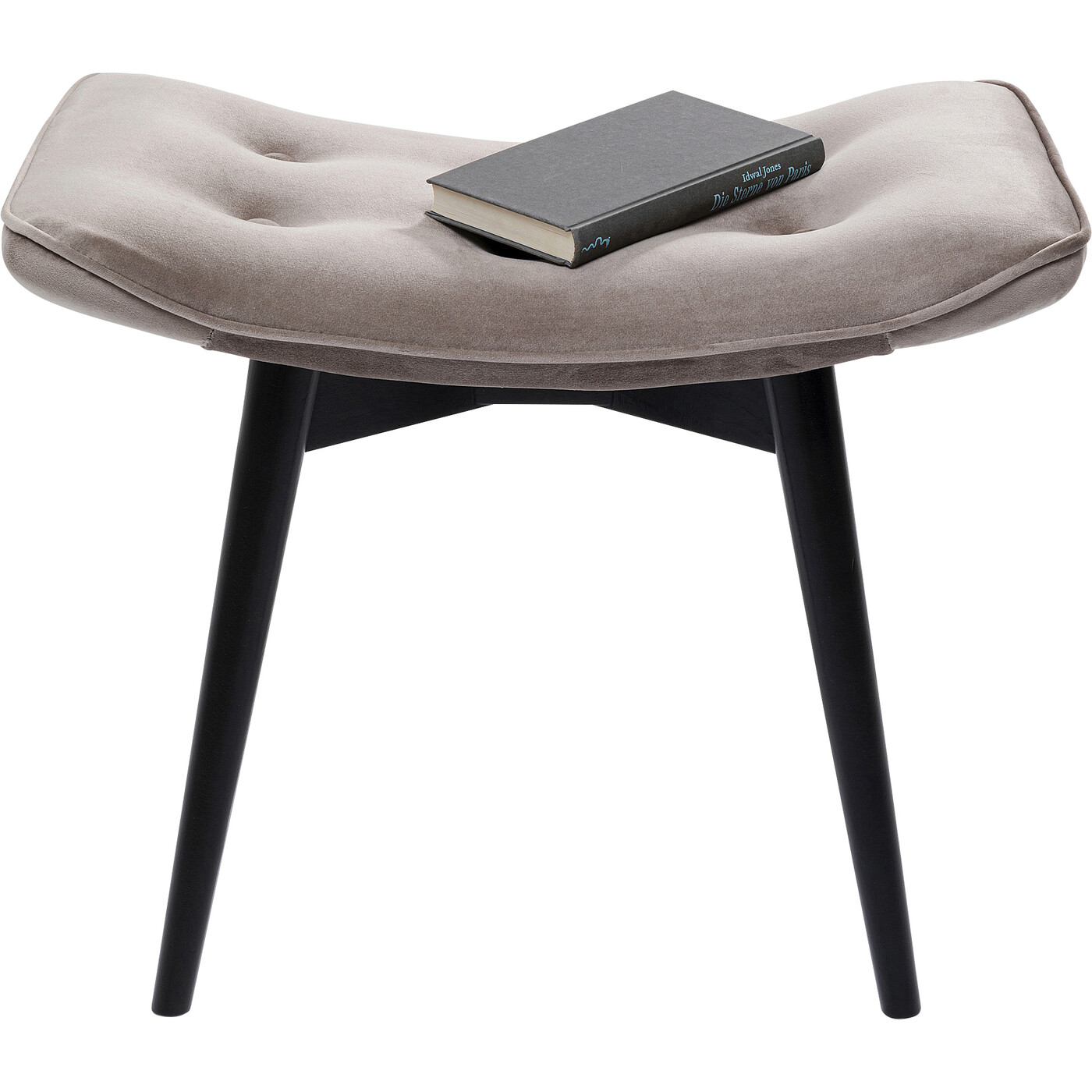 Табурет Vicky Velvet Grey от KARE Design