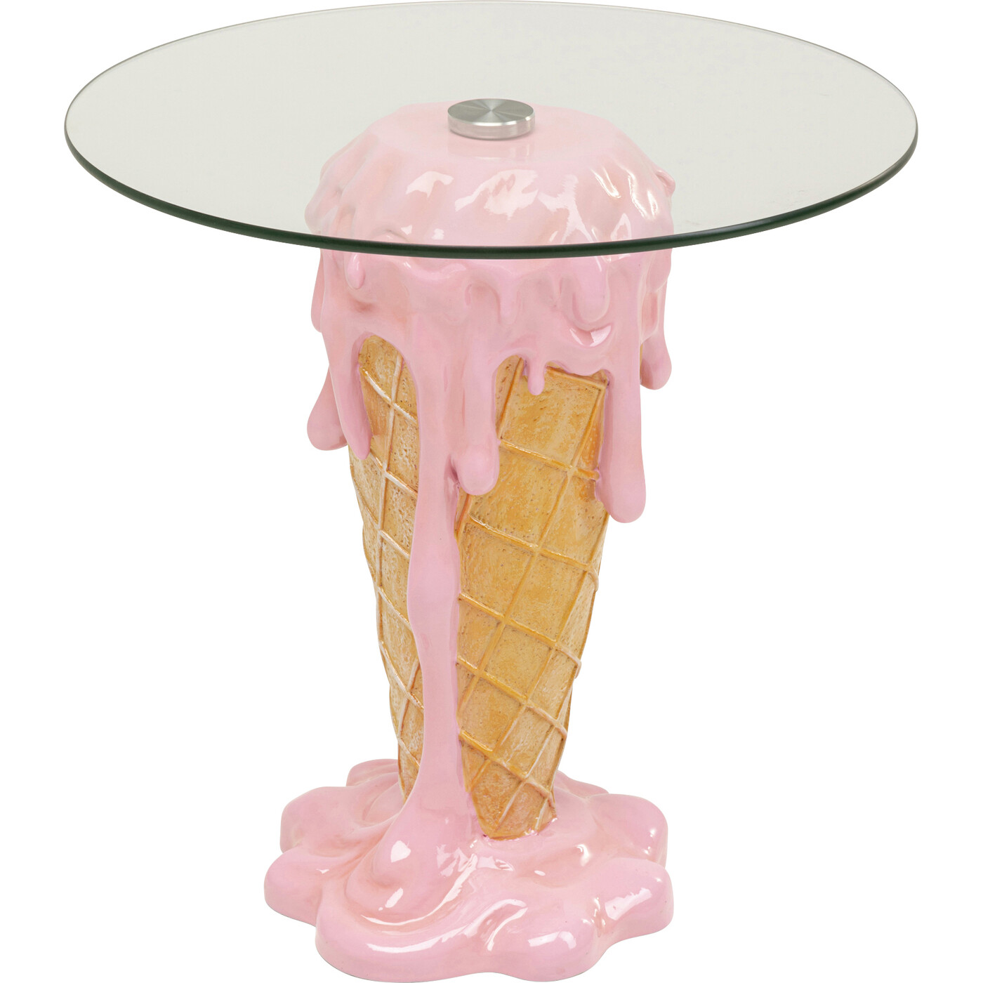 Приставной стол Ice Cream "Мороженое" Ø45cm от KARE Design