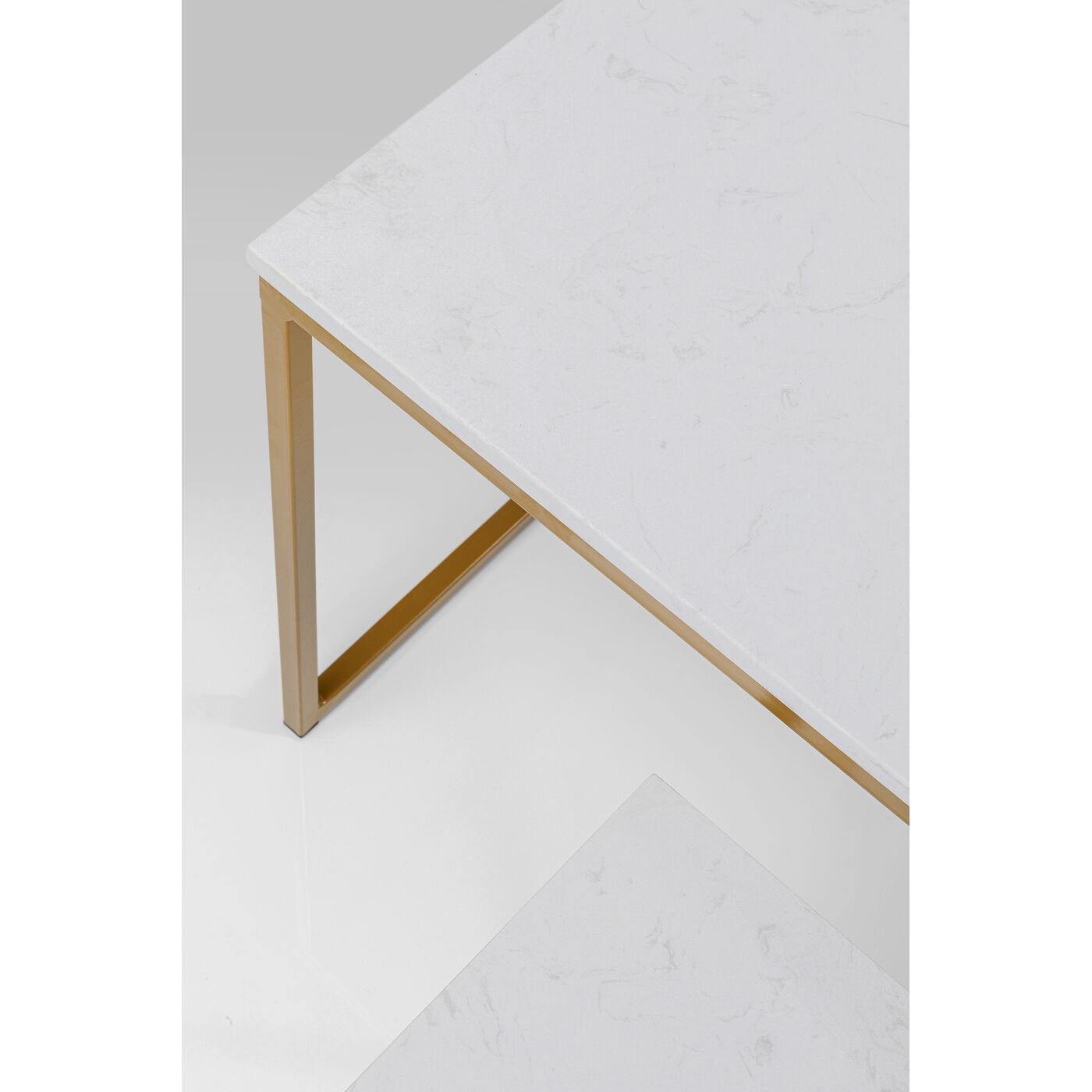 Стол приставной Key West Marble Gold (3 шт) от KARE Design