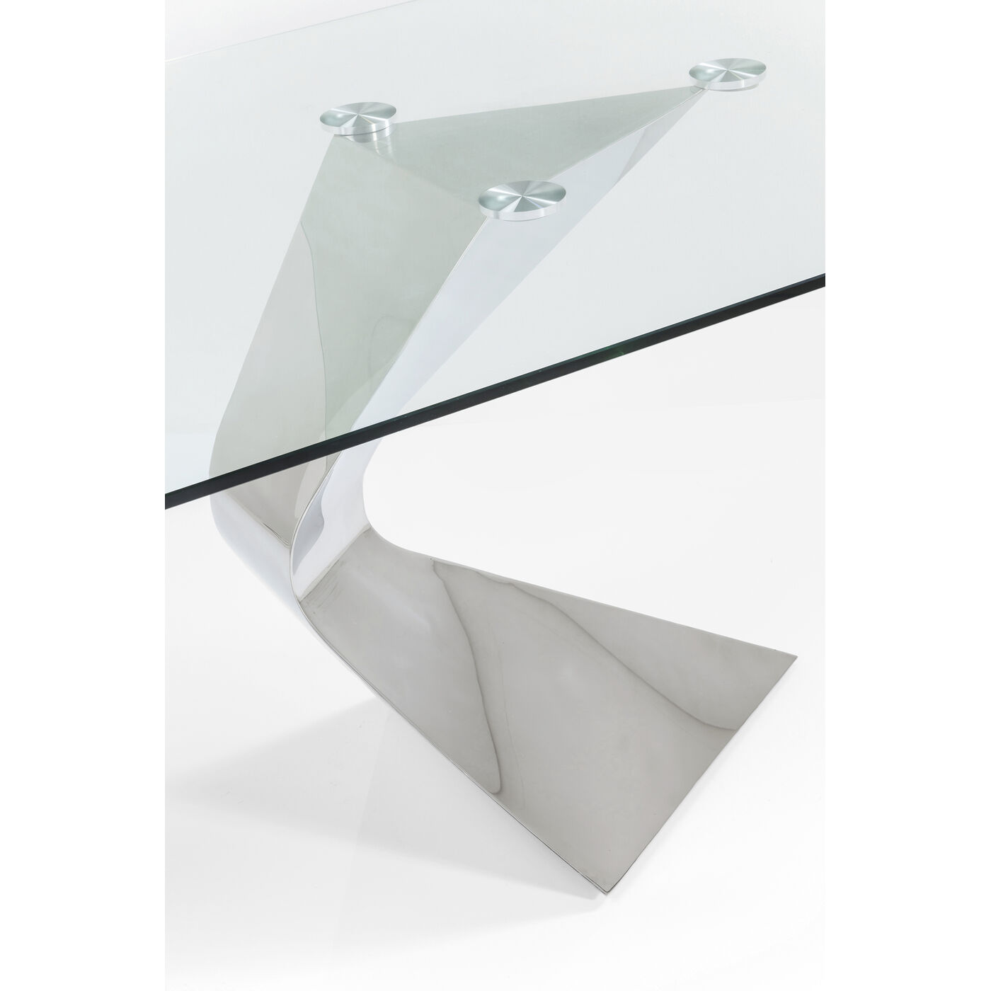 Стол Gloria Chrome 200x100 см от KARE Design