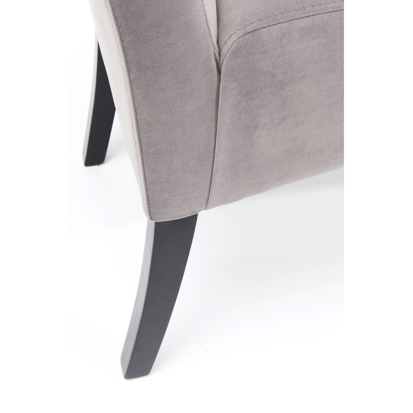 Скамья Motley Velvet Silvergrey от KARE Design