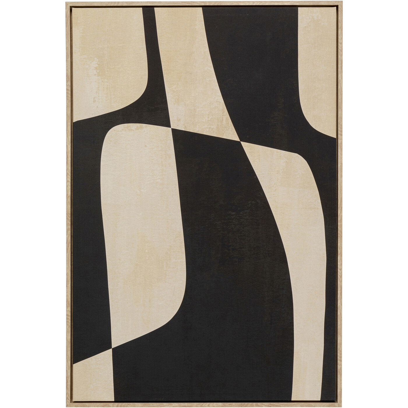 Картина на холсте Classic Shape Blacky 60x90 см от KARE Design