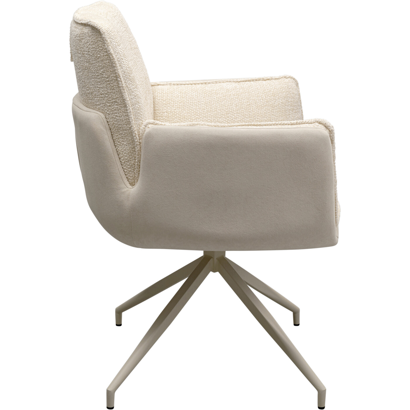 Кресло вращающееся Hilla White от KARE Design