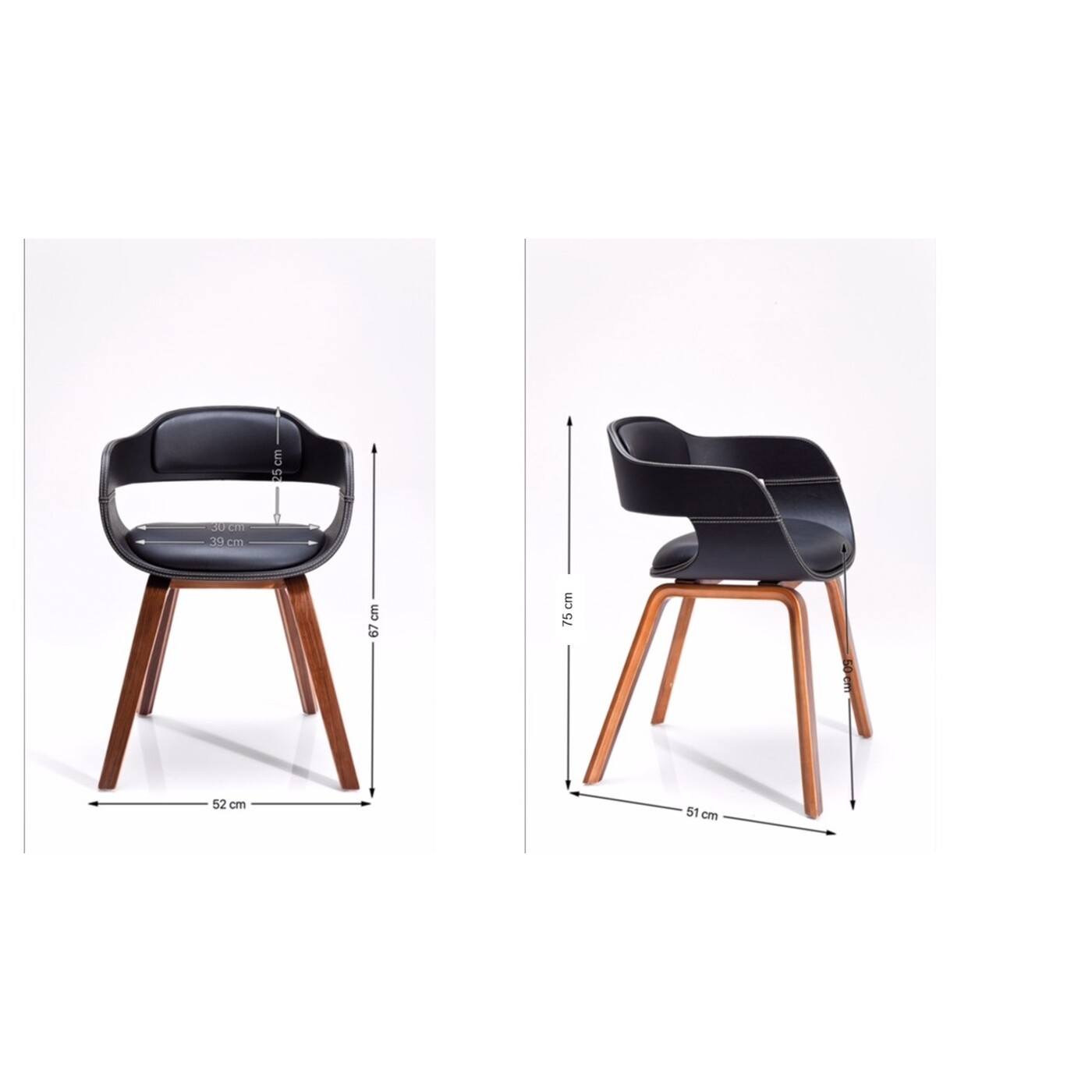 Кресло Costa Walnut от KARE Design