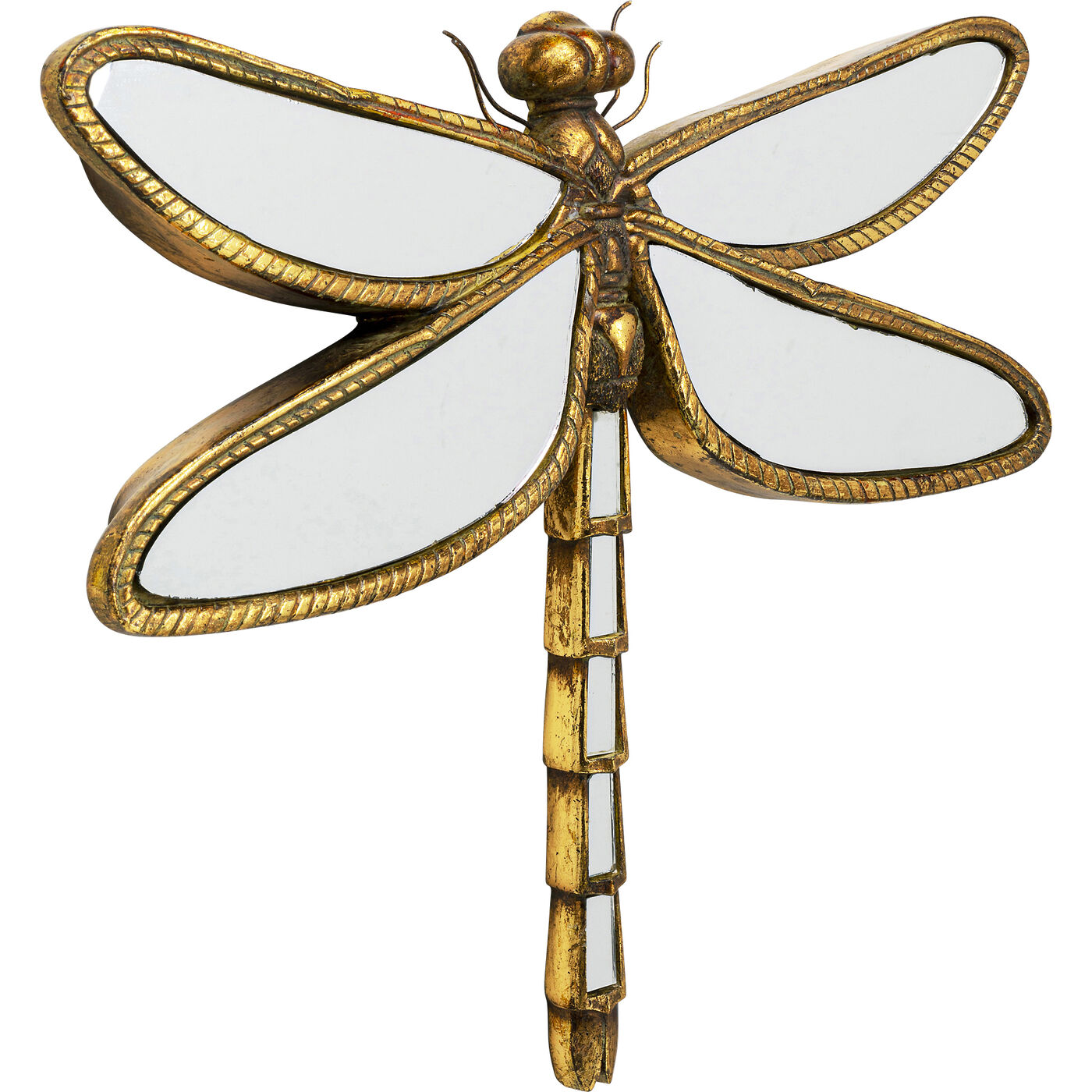 Украшение настенное Dragonfly Mirrored 45 см от KARE Design