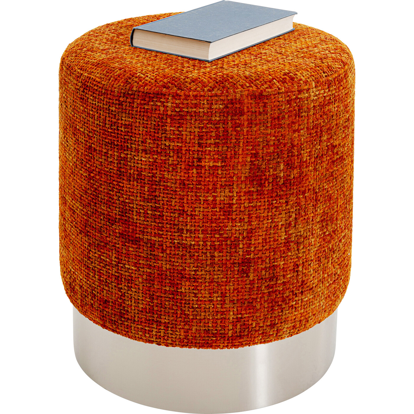 Пуф Cherry Dining Silber Orange Ø39cm от KARE Design