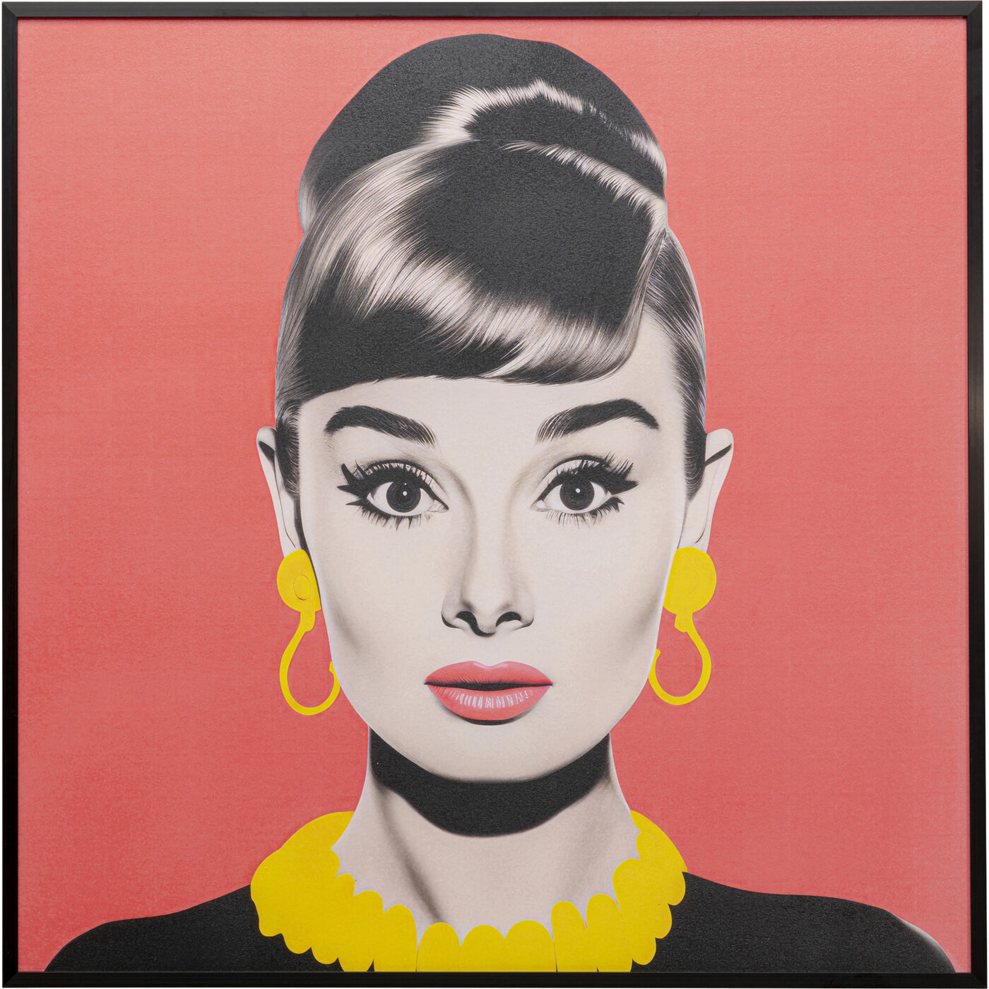 Картина в раме Diva Brunette 60x60cm от KARE Design