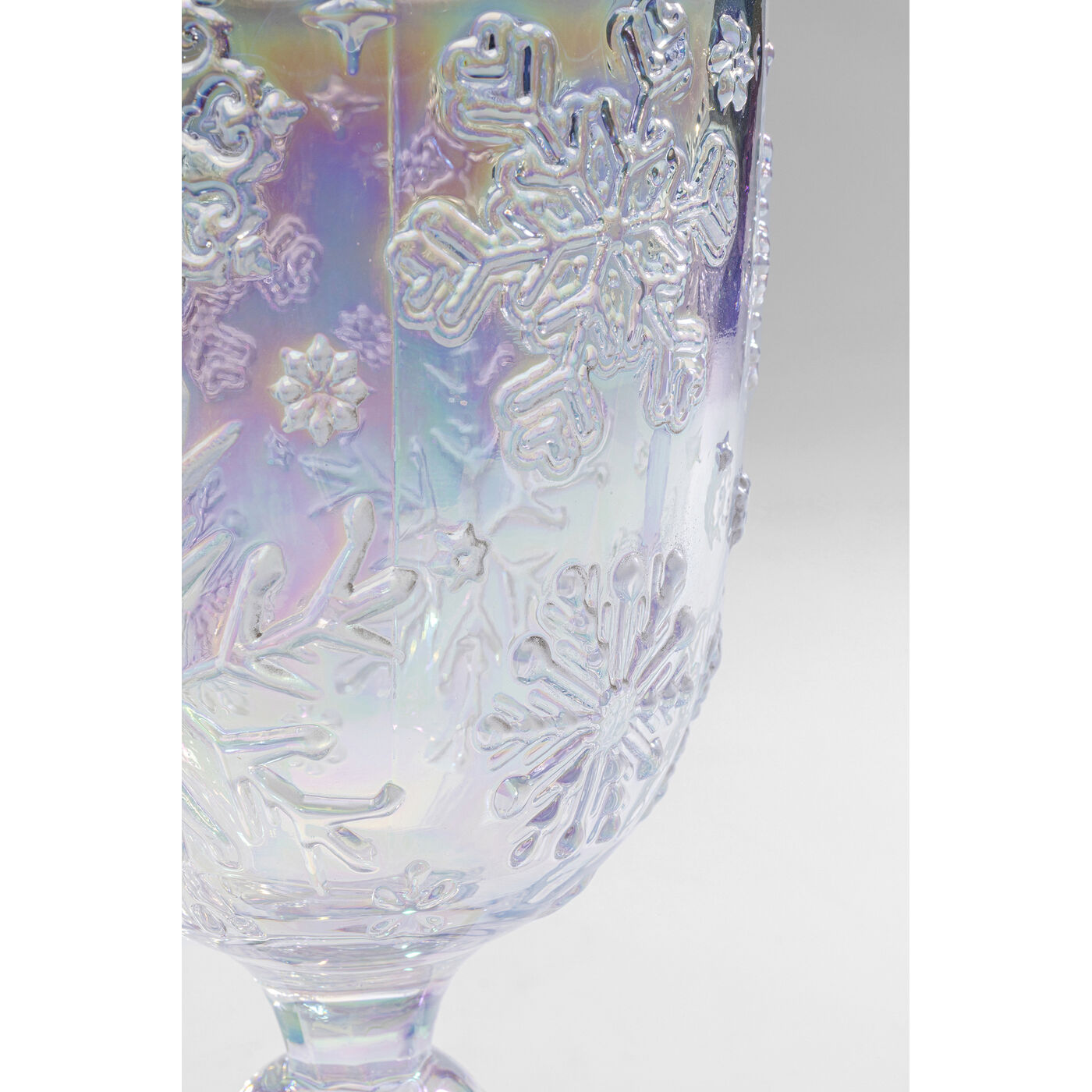 Бокал для вина Ice Flowers «Ледяные цветы», Разноцветный от KARE Design