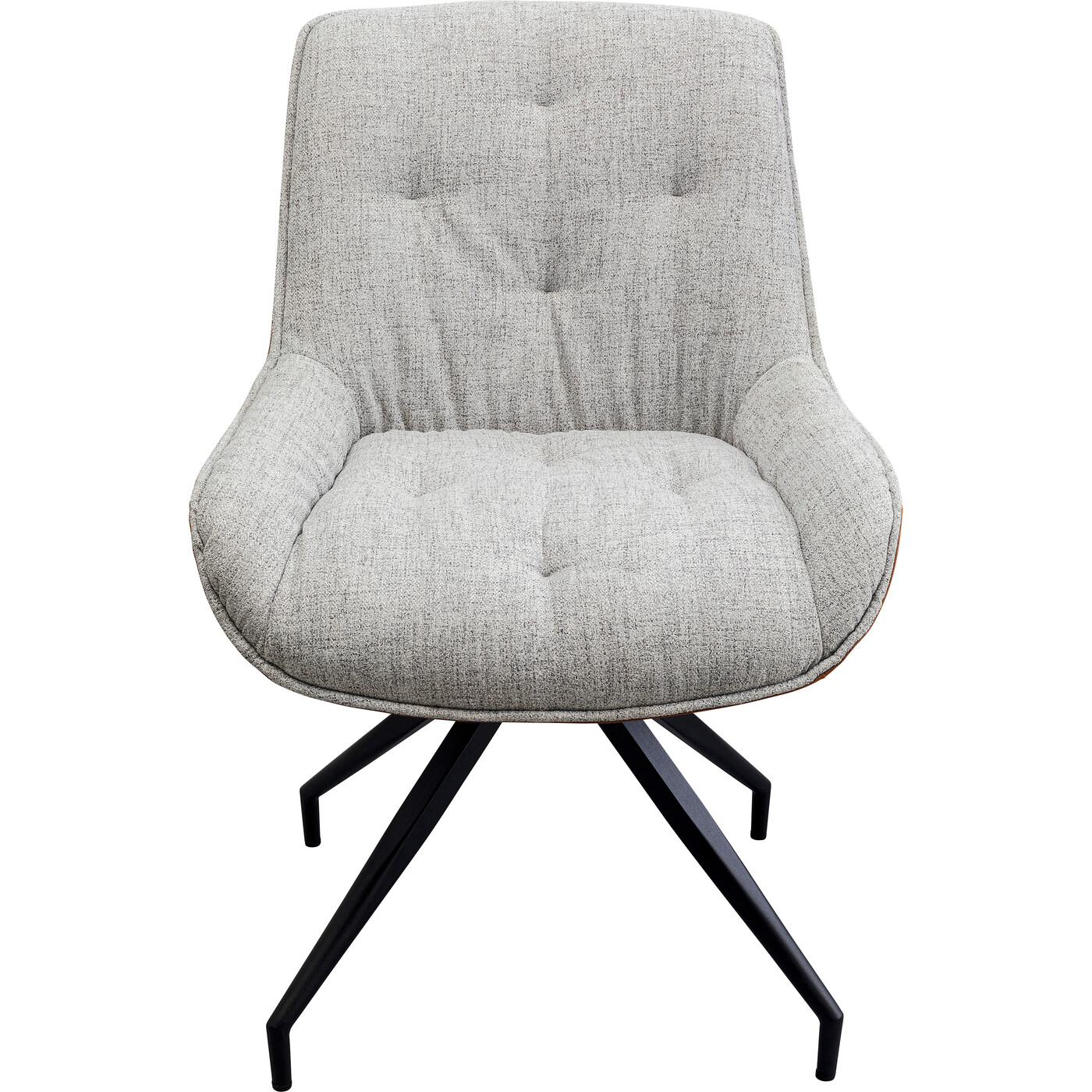 Кресло вращающееся Lori Grey Brown от KARE Design