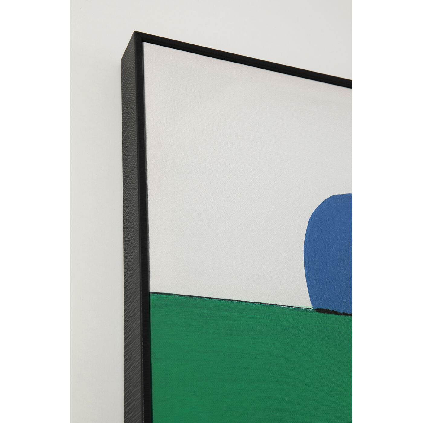 Картина в раме Abstract Shapes Green «Абстрактные формы» 73x143 см, Зелёный