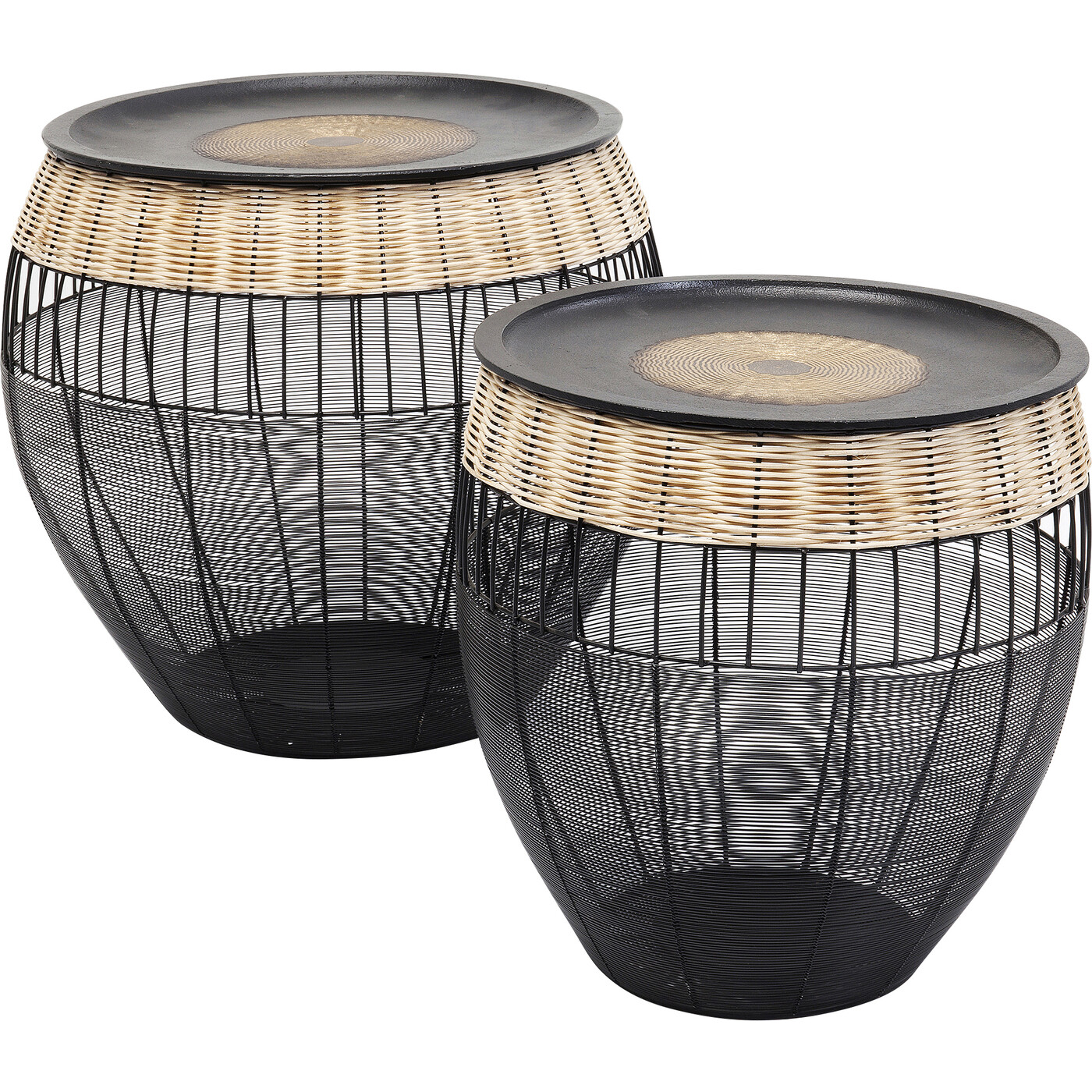 Стол приставной African Drums (2 шт) от KARE Design