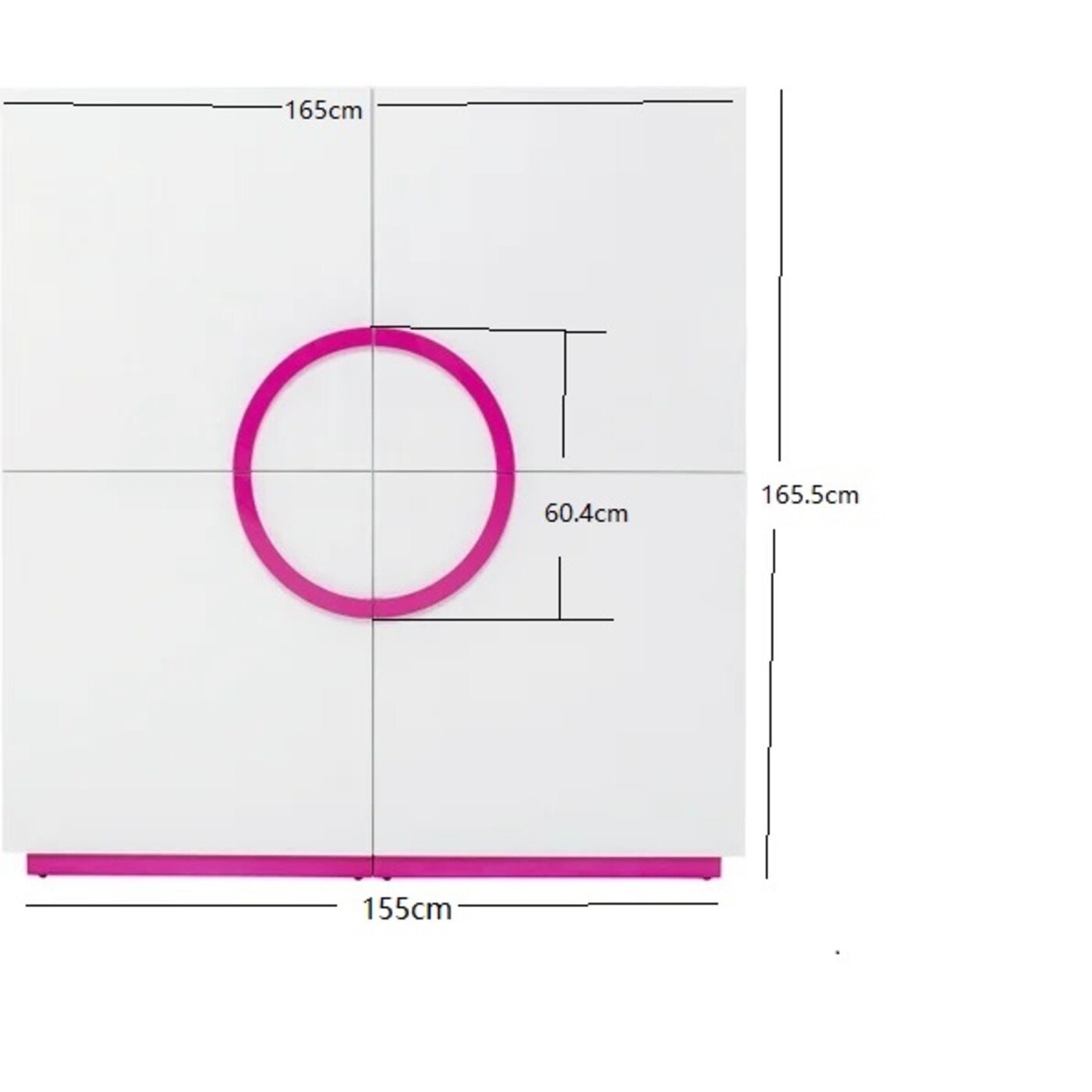 Буфет KARE x Karim Rashid Tresor 160x166 см от KARE Design