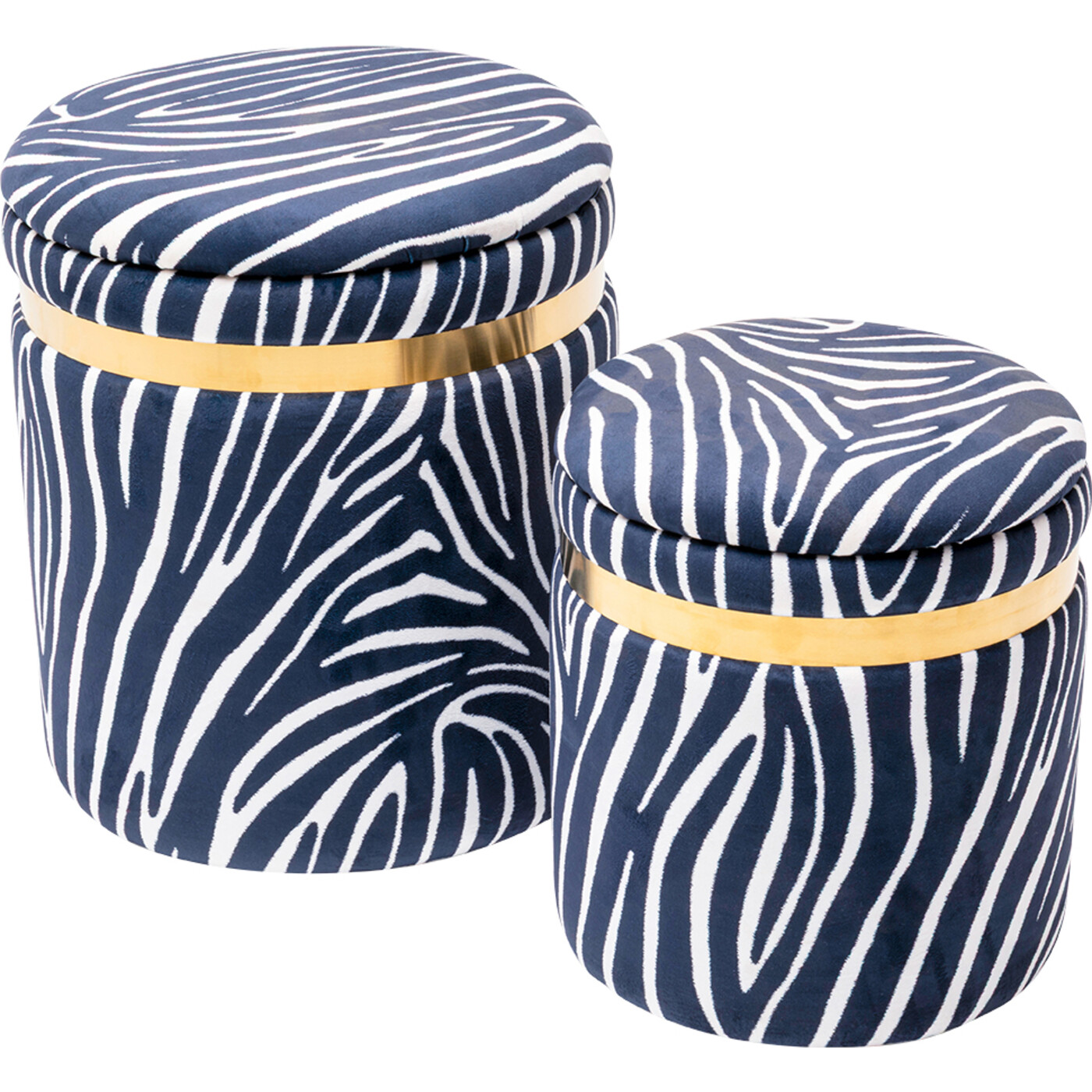 Пуф Wild Zebra (2/Set) от KARE Design