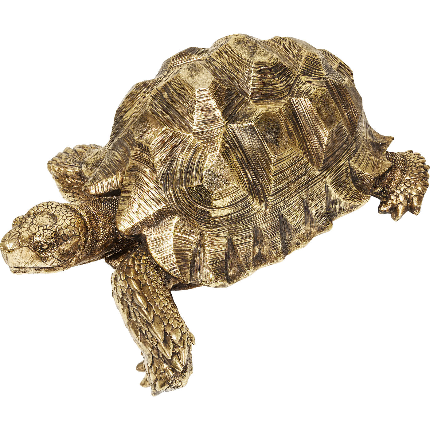 Фигура декоративная Turtle «Черепаха», Золотой большая от KARE Design