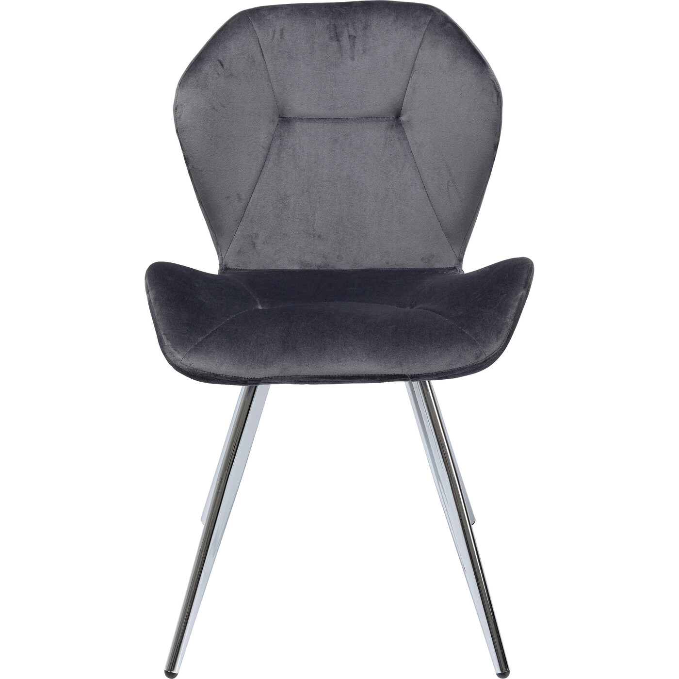 Стул Viva Grey Chrome от KARE Design