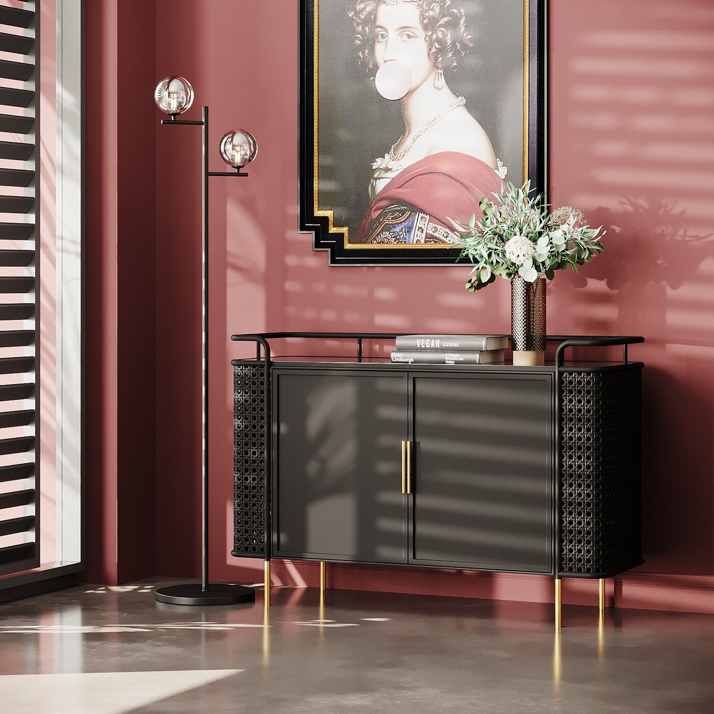 Комод широкий Fence 120x70 см от KARE Design