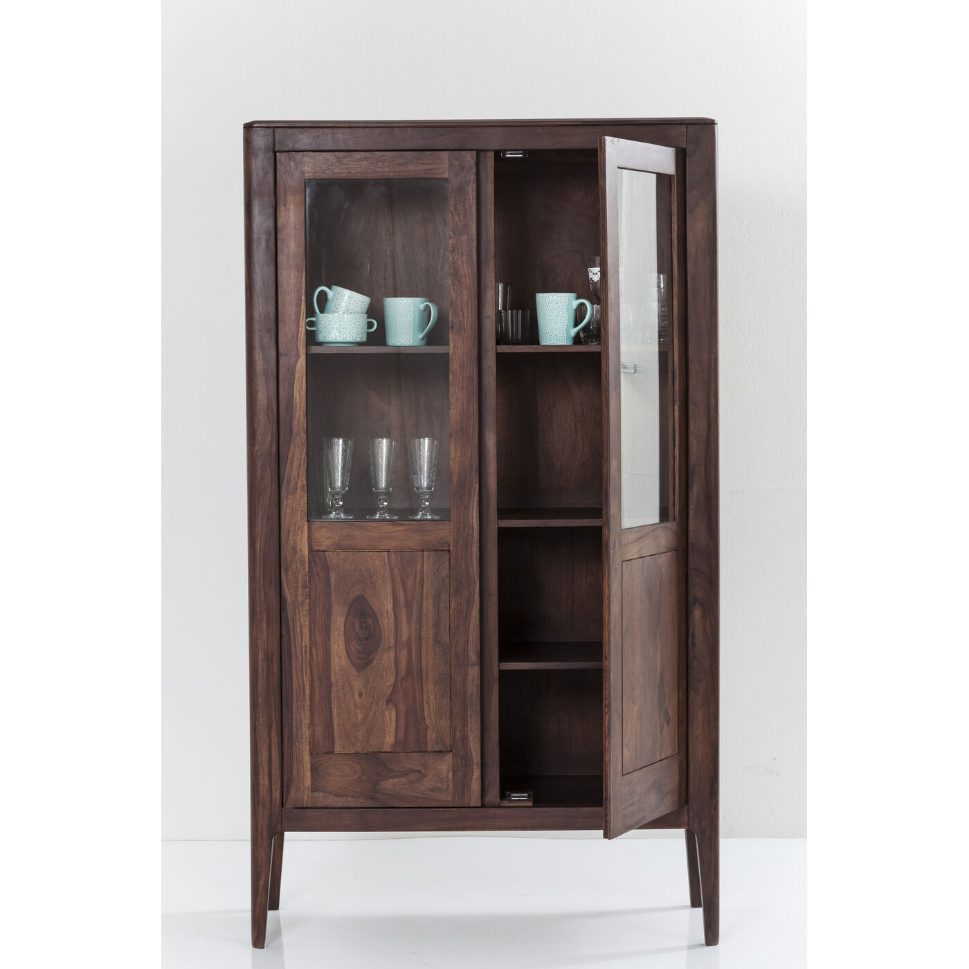 Шкаф-витрина Brooklyn Walnut 2 Doors от KARE Design
