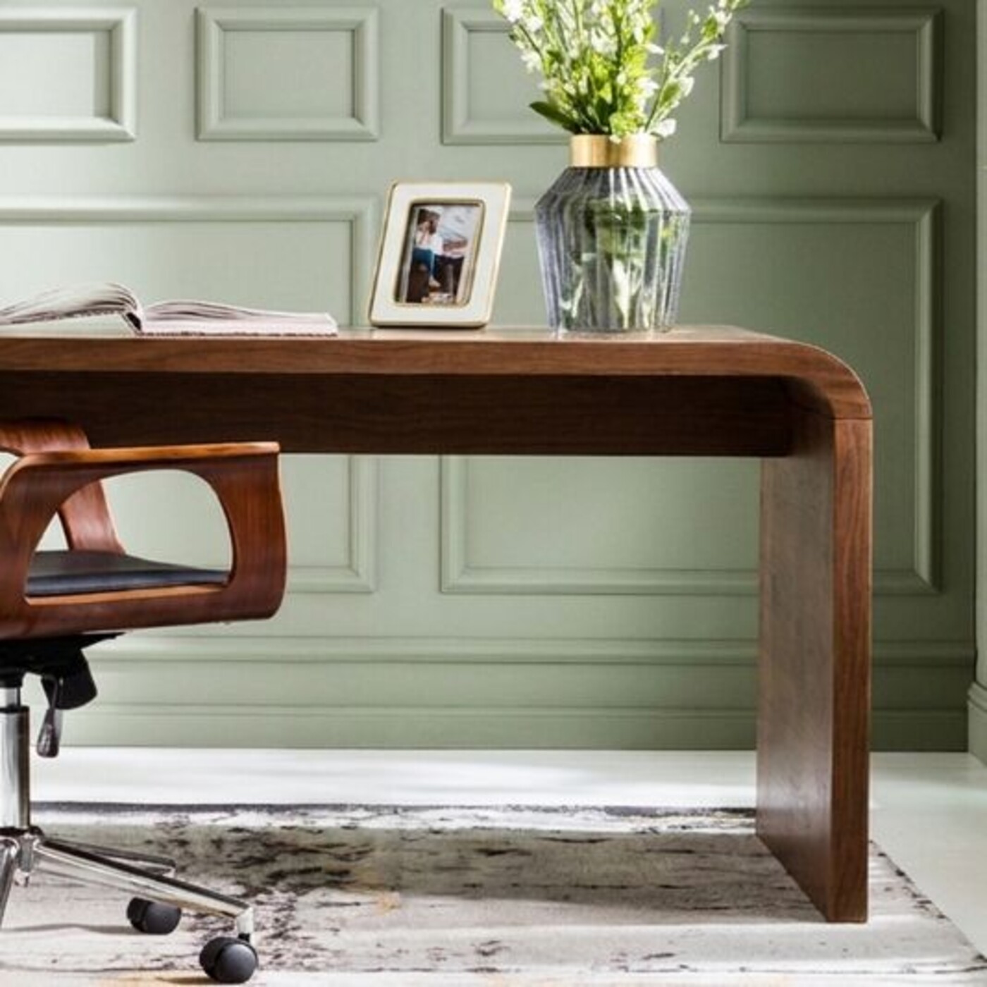 Стол письменный Club Walnut 180x85 см от KARE Design