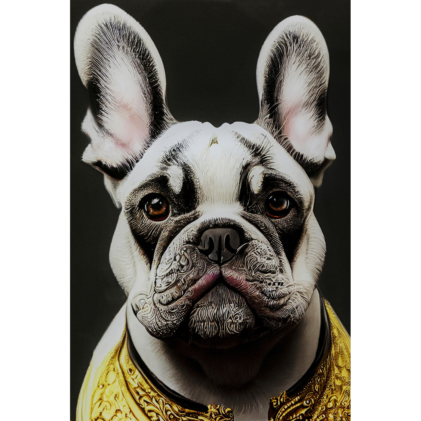 Картина стеклянная Noble Dog «Благородный пёс» 40x60 см от KARE Design