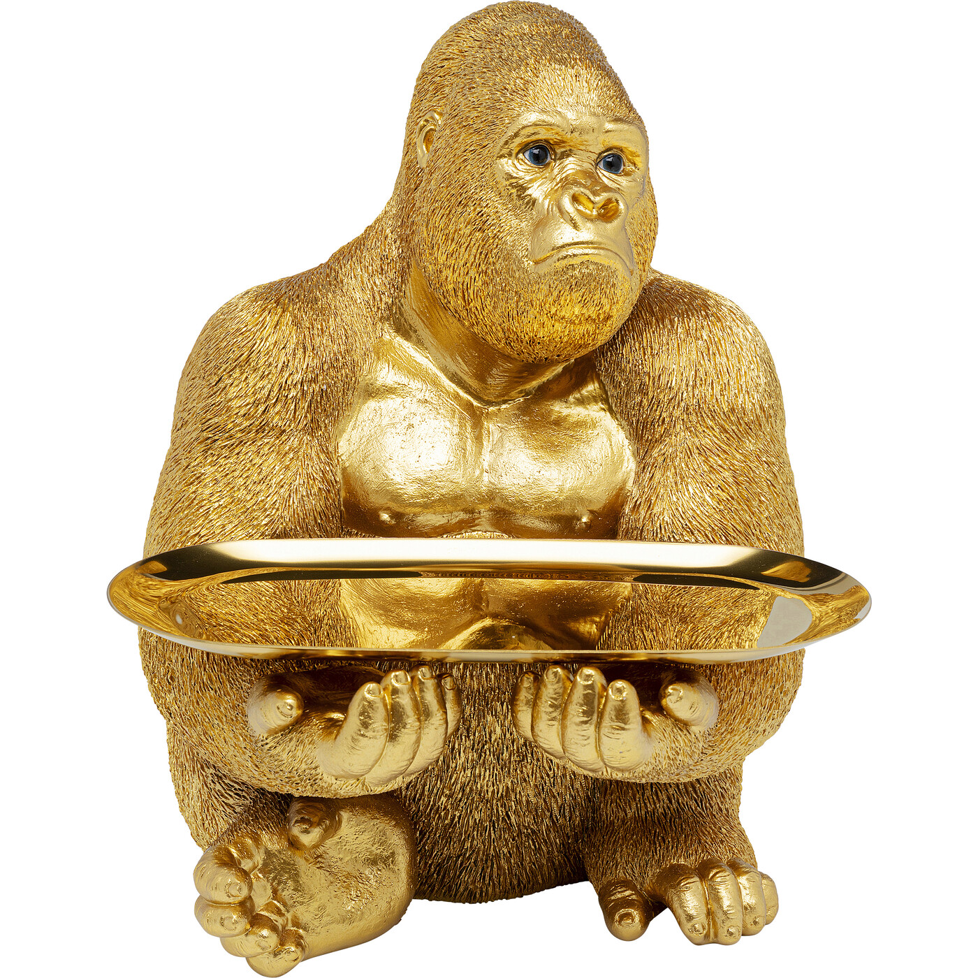 Фигура декоративная Gorilla Butler «Горилла-дворецкий» от KARE Design