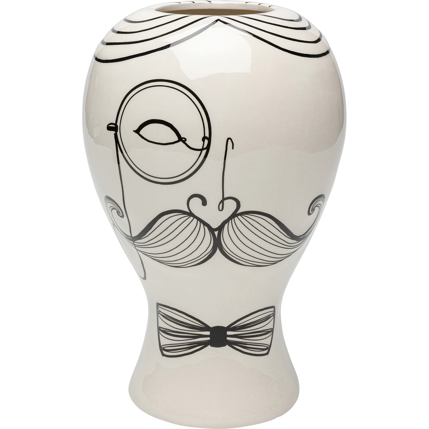 Ваза Drawn Men «Нарисованные мужчины» 30 см от KARE Design