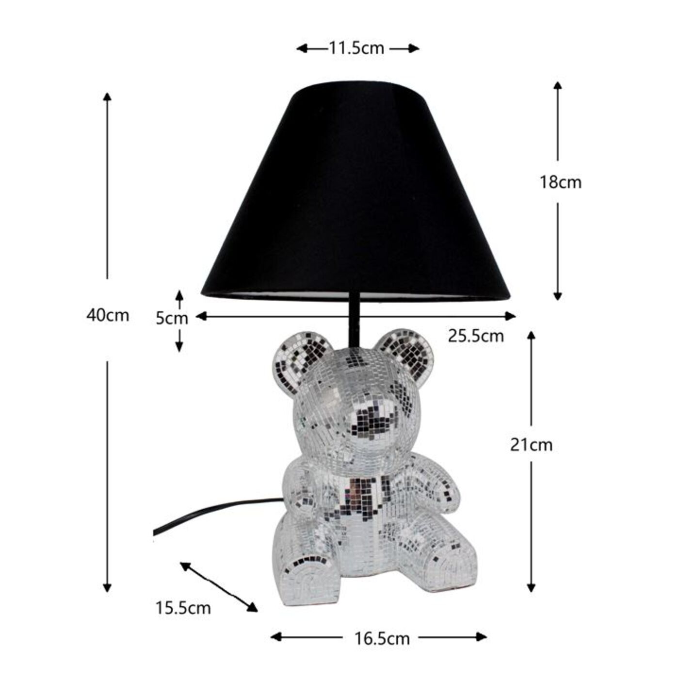 Светильник настольный Bear Disco 40 см от KARE Design
