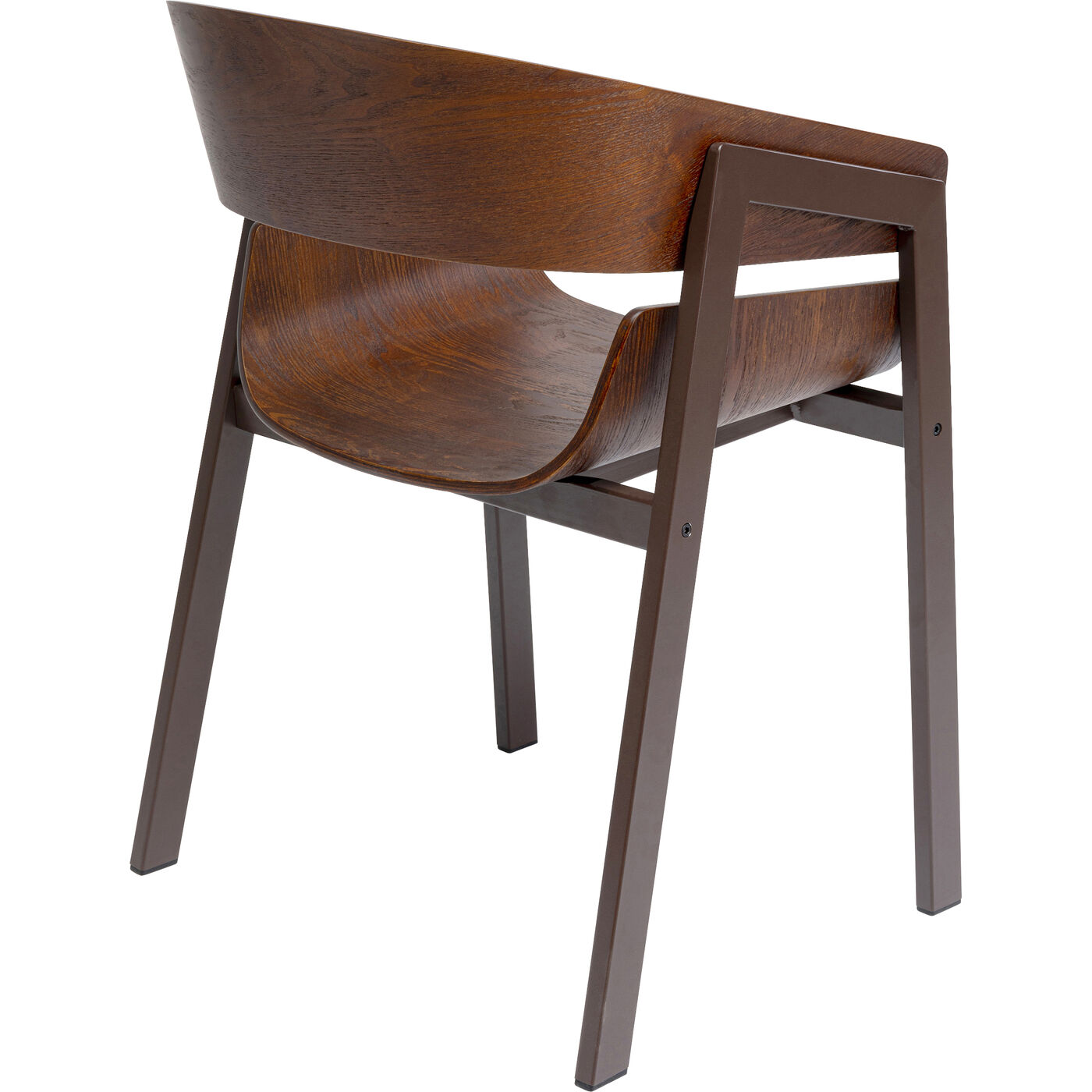 Стул с подлокотниками Biarritz Brown от KARE Design