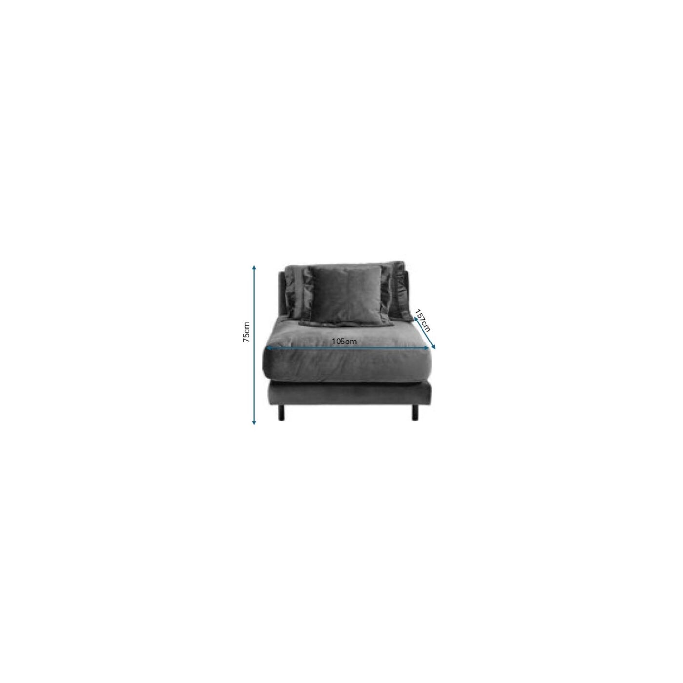 Элемент дивана Portofino L 157cm Cat 1 Ind