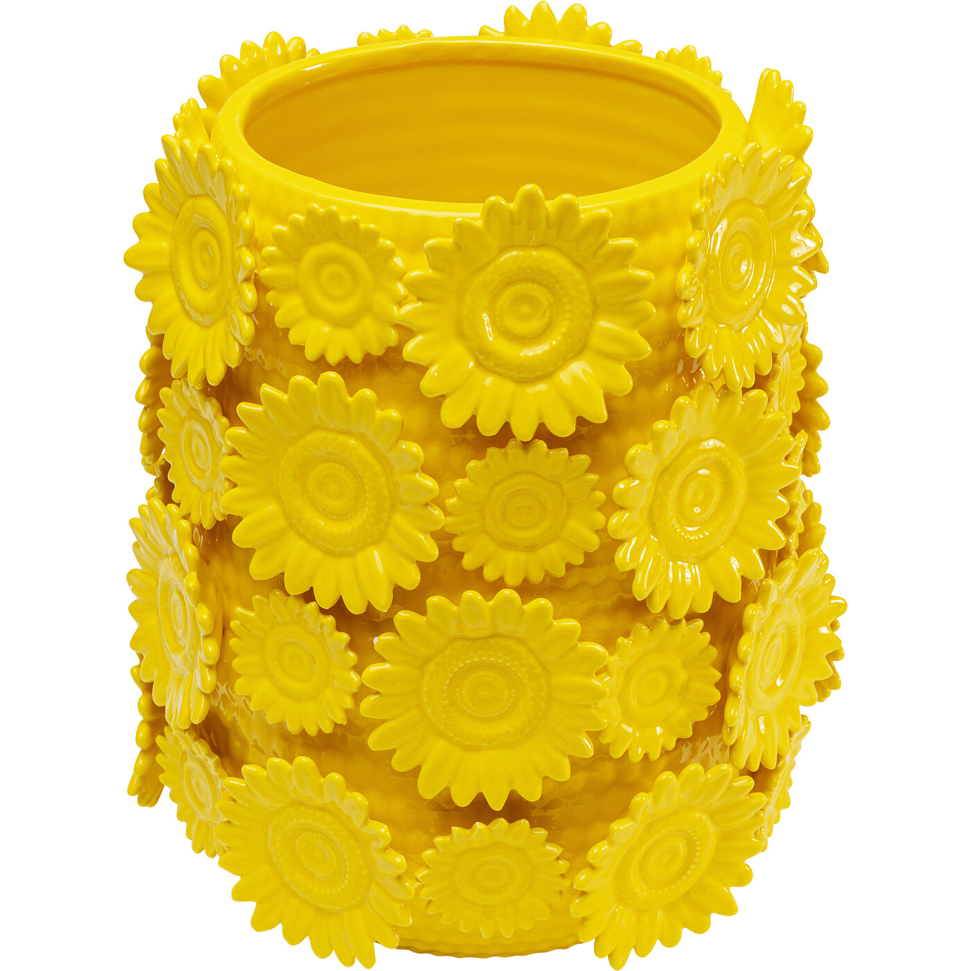 Ваза Sunflowers «Подсолнухи» 30 см, Жёлтый от KARE Design