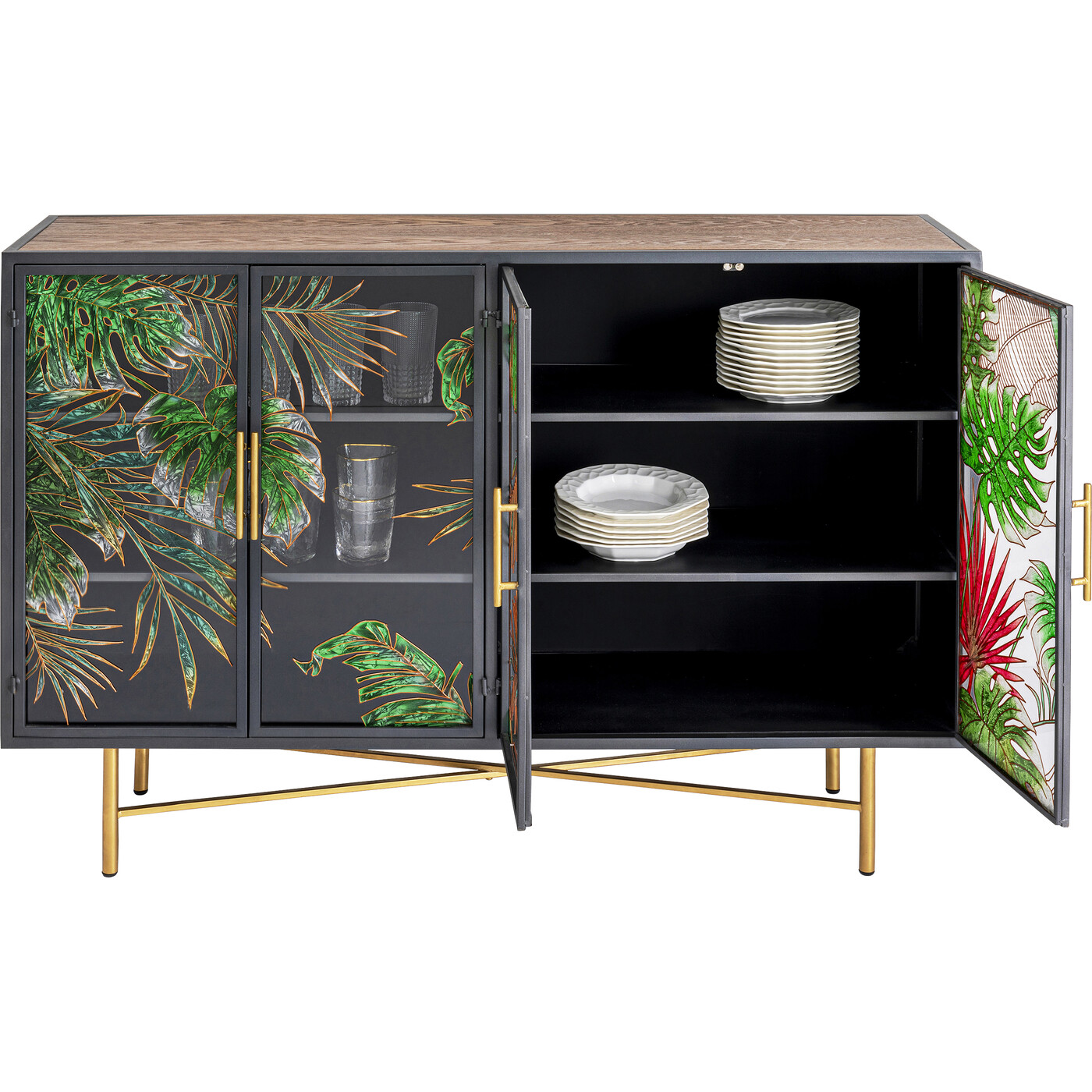 Комод широкий Jungle 135x95 см от KARE Design