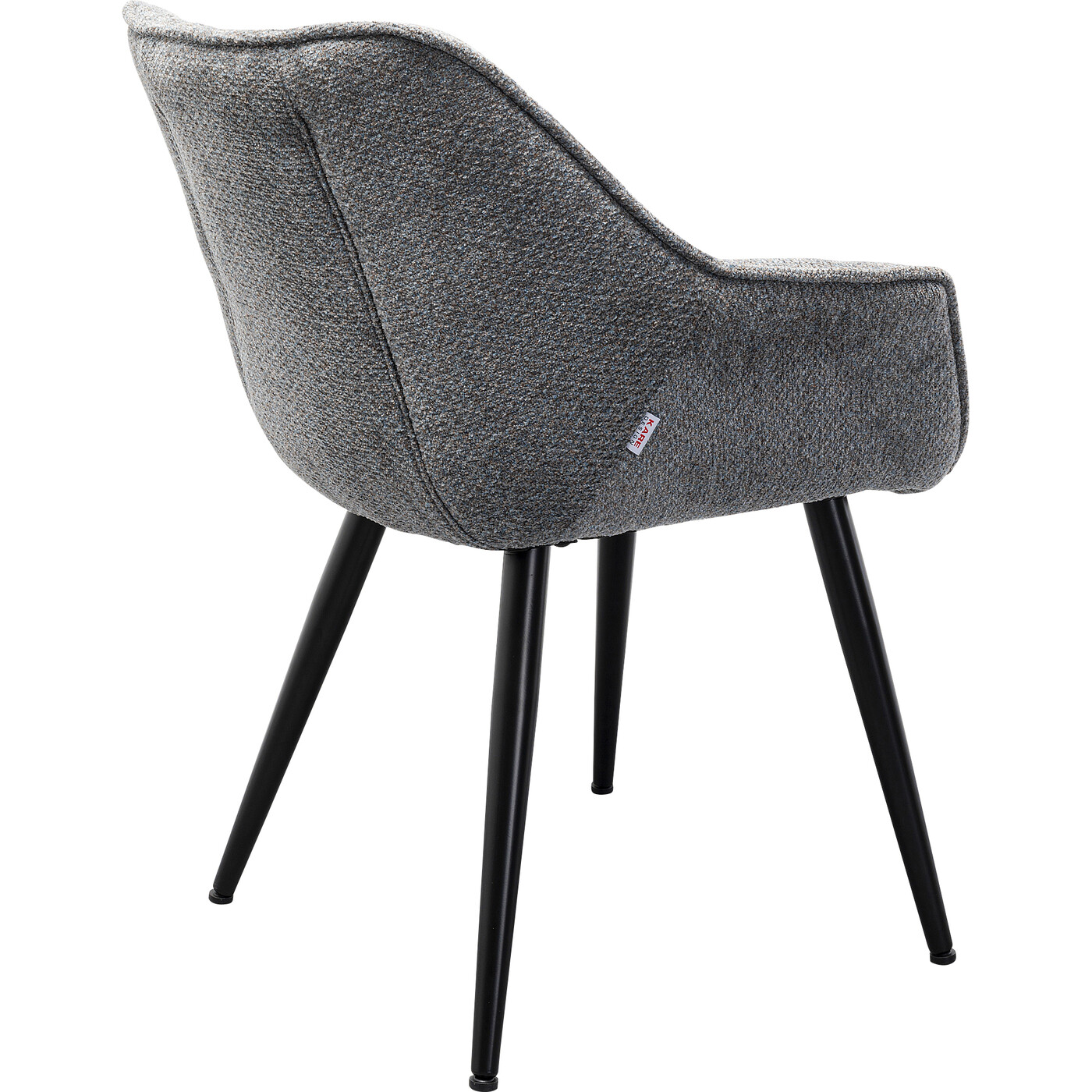 Стул с подлокотниками Thelma Melange Grey от KARE Design