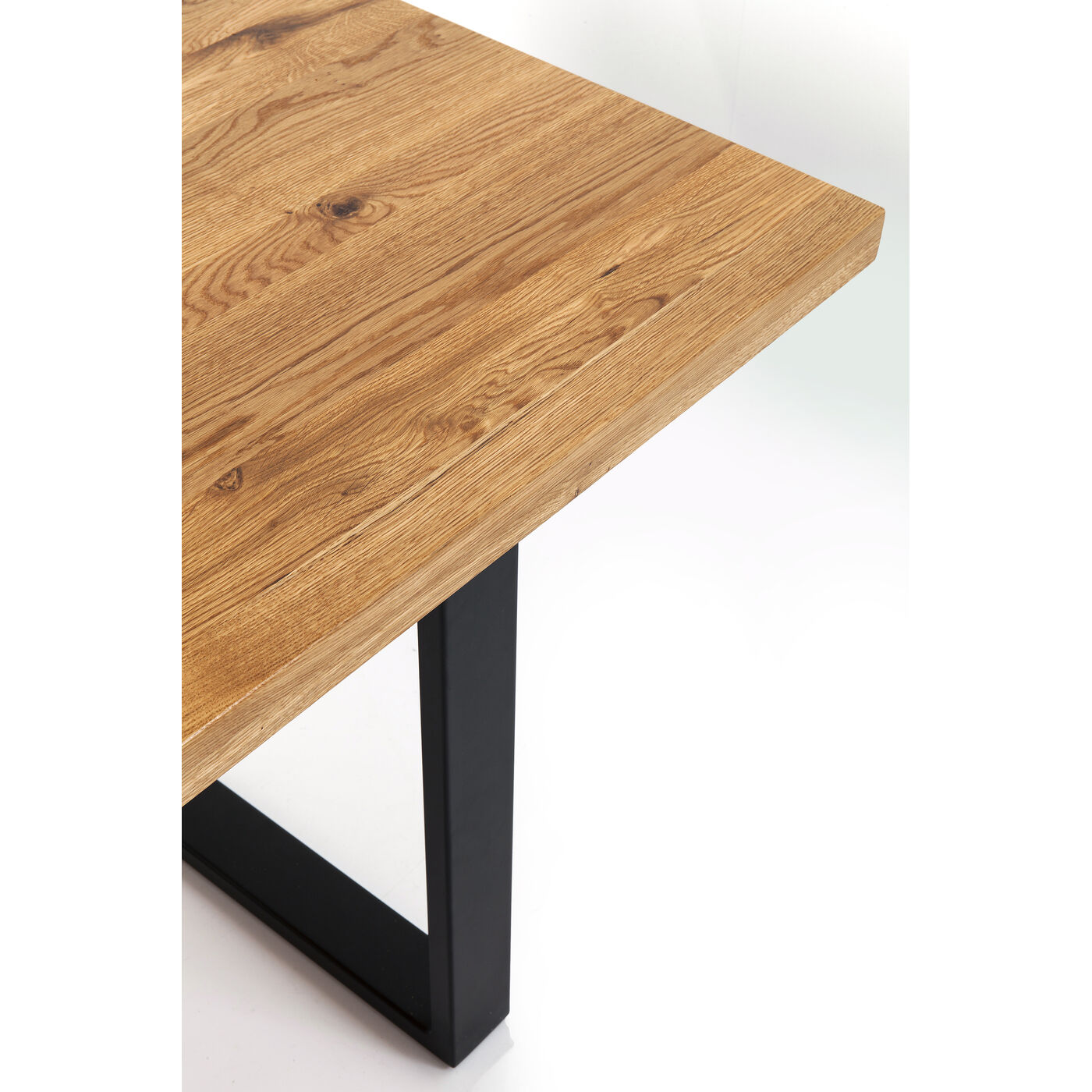 Стол Jackie Oak GK Chrome 180x90 см от KARE Design