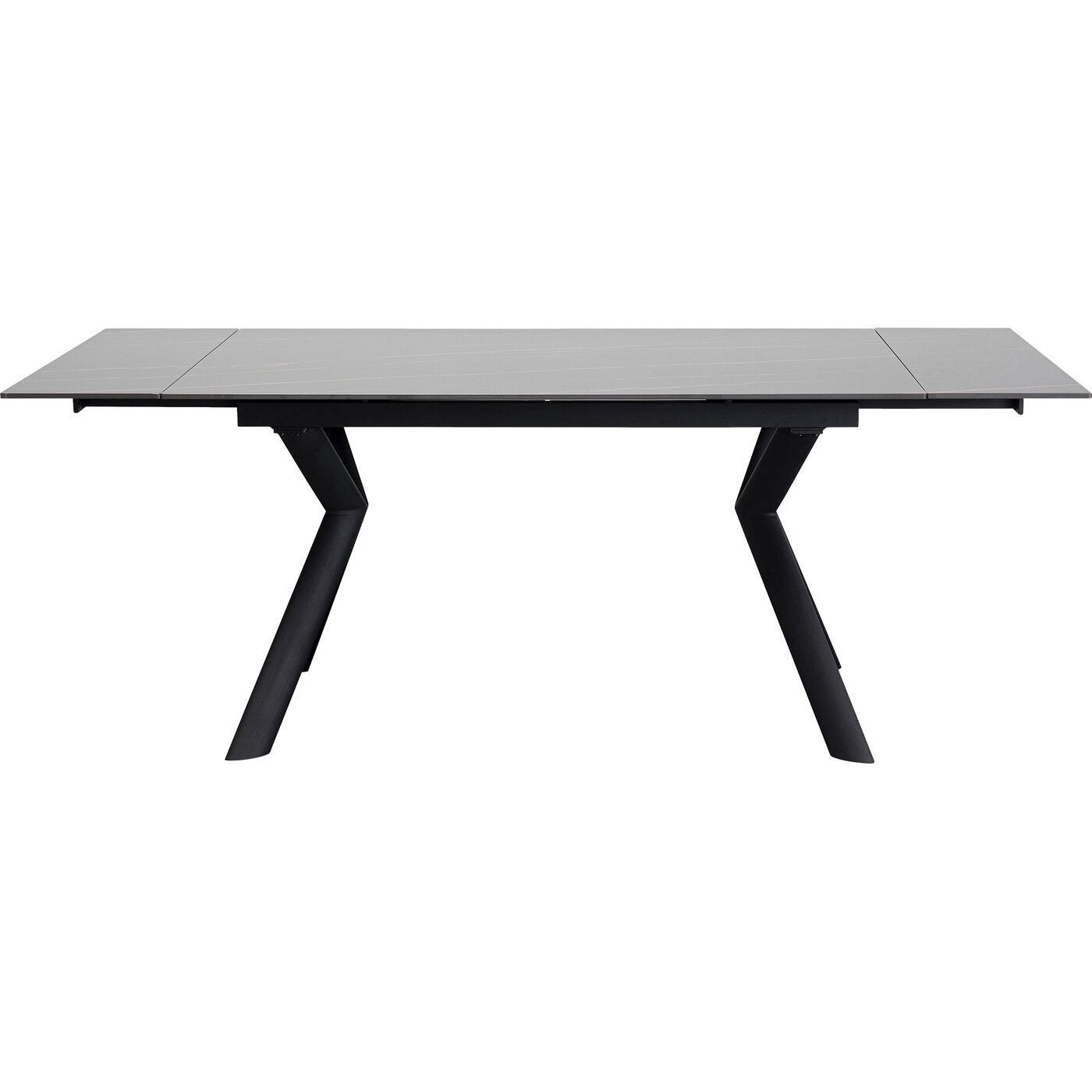 Стол обеденный раздвижной Xenia Black 140(30+30)x80 см от KARE Design