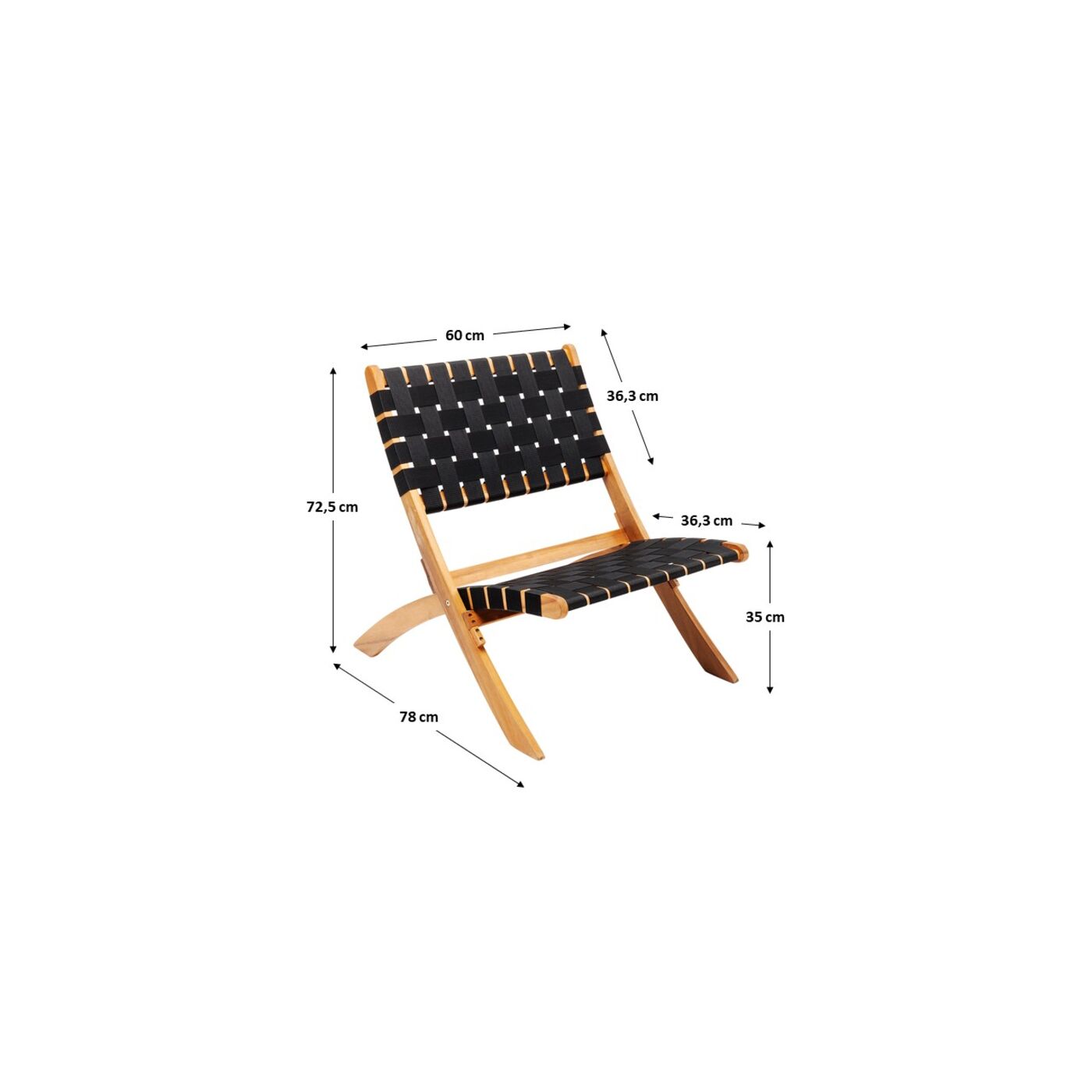 Стул складной Ipanema от KARE Design