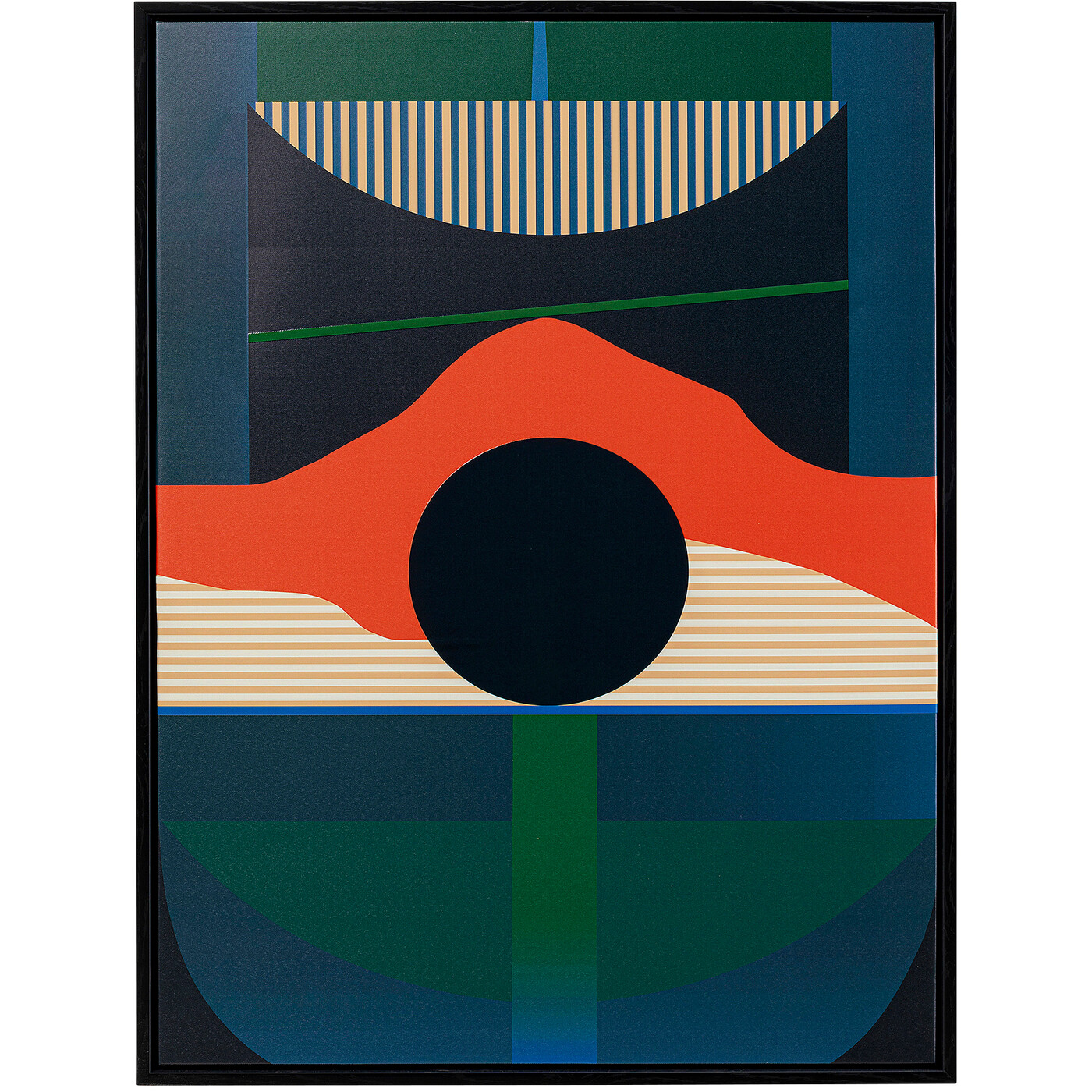 Картина в раме Sunset «Закат» 75x100 см от KARE Design